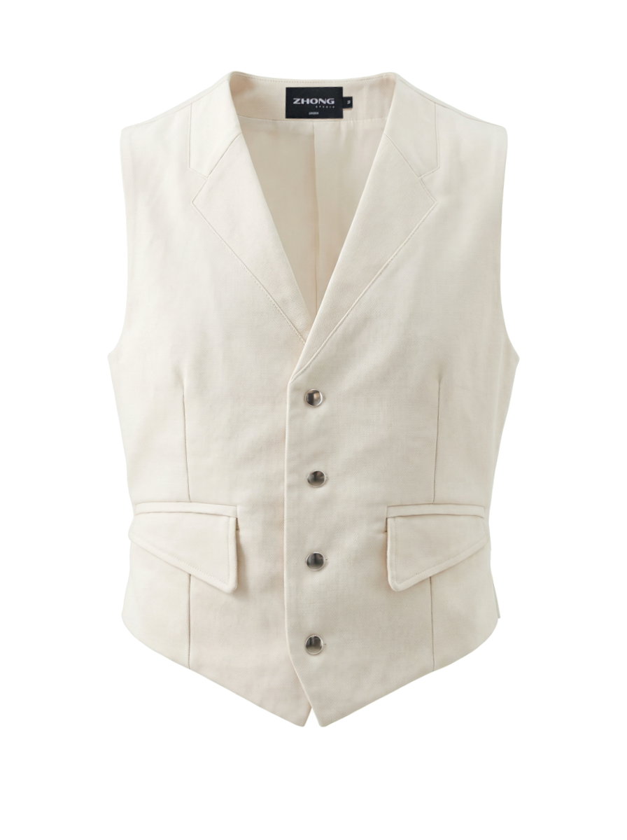 False Collar Vest