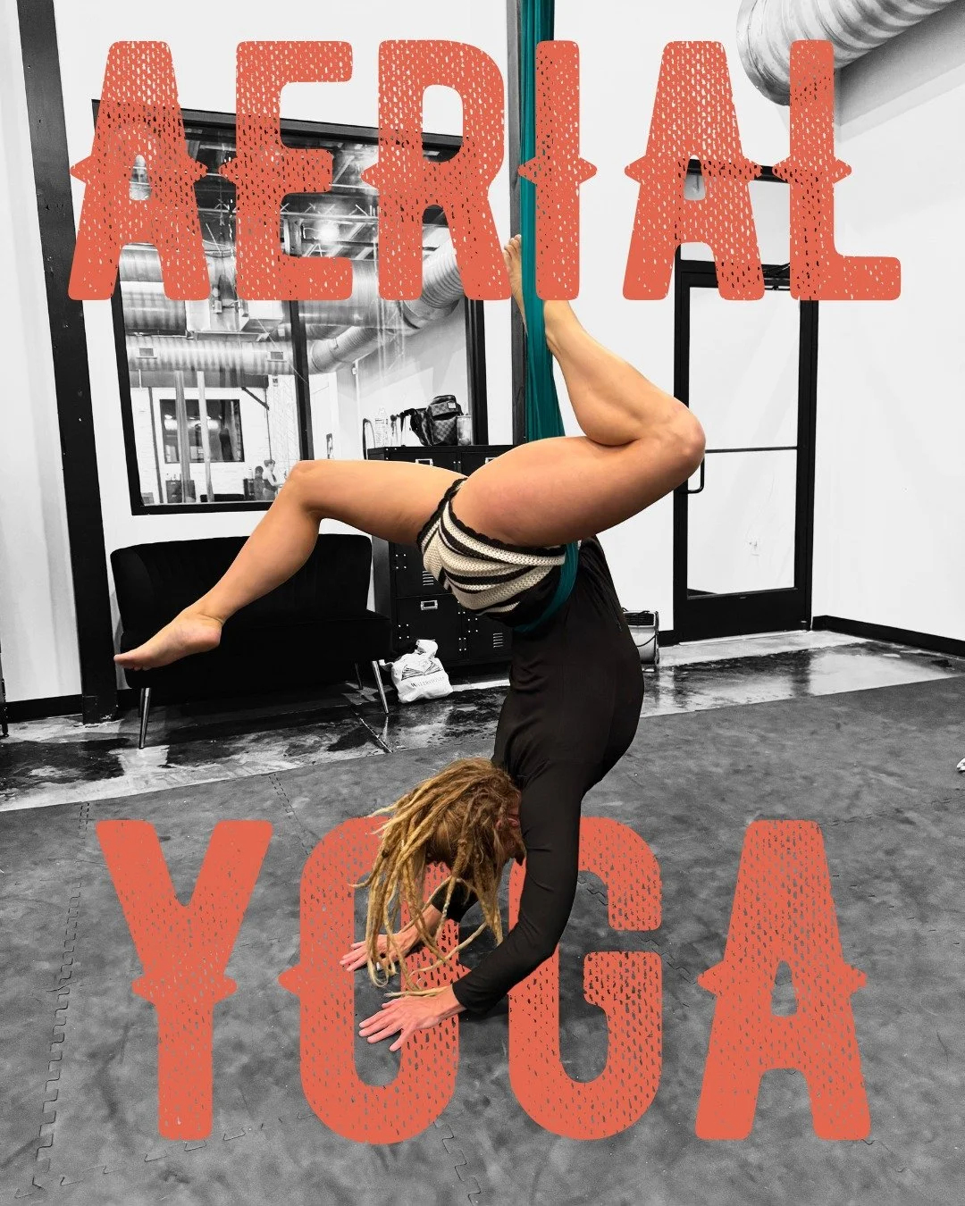 Our August schedule is live and guess what...Aerial Yoga classes are officially coming to Railroad! Classes will be small (only 4 spots) so make sure to reserve a space now. 

🧘🏼&zwj;♀️ Sundays at 10:15am

🧘🏼&zwj;♀️ Fridays at 5:00pm

Elevate you