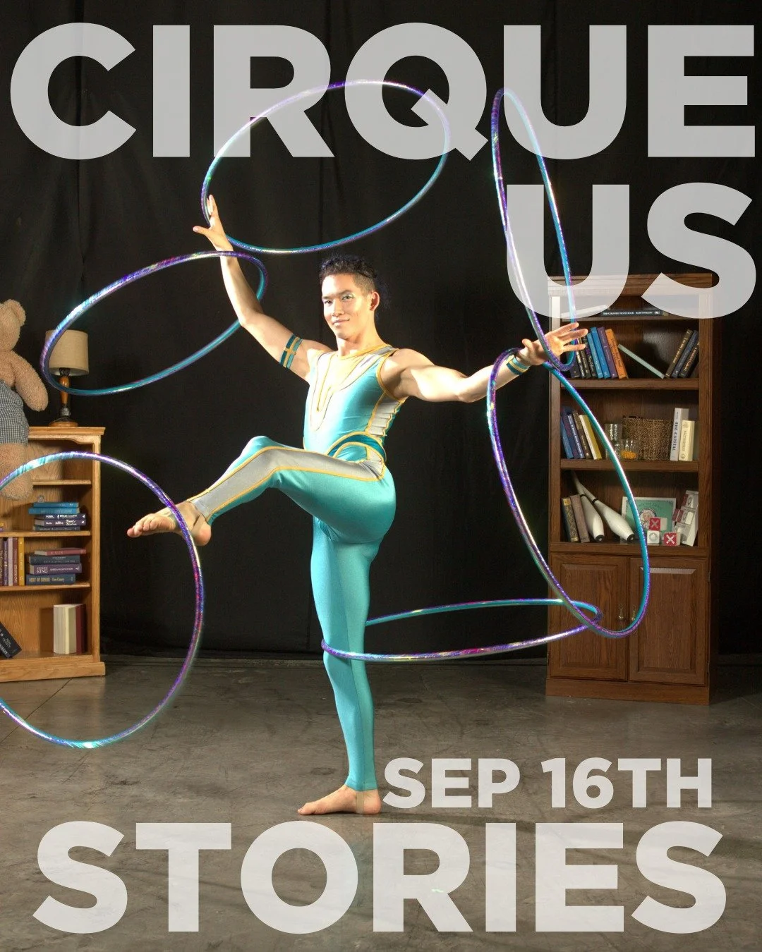 r If you love stories that spark your imagination, you will love Cirque Us Stories. This one-of-a-kind show transforms familiar tales into breathtaking circus acts filled with flips, twists, and laughter. Join us and let your favorite stories lift of