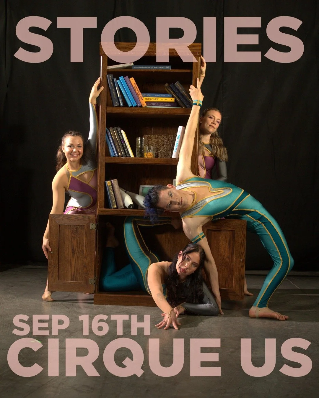 TOMORROW NIGHT

Stories connect us, and circus celebrates that connection in the most joyful way. Cirque Us Stories brings together an incredible cast of artists to share tales that lift off the page and into the air.

🗓️ September 16th
⏰ 6:45pm
🎪 