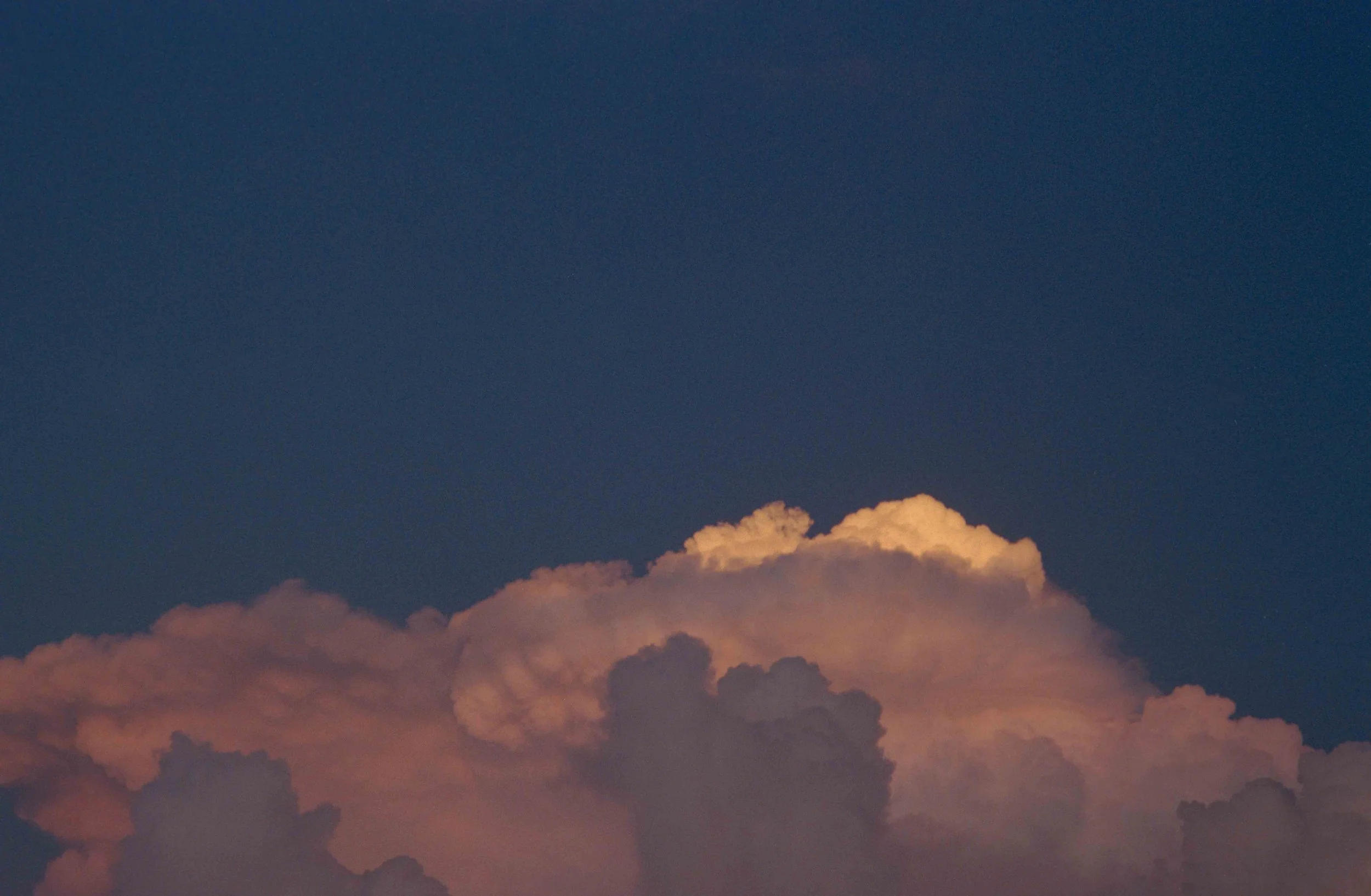 Documentary photo of the sunset shot on 35mm film