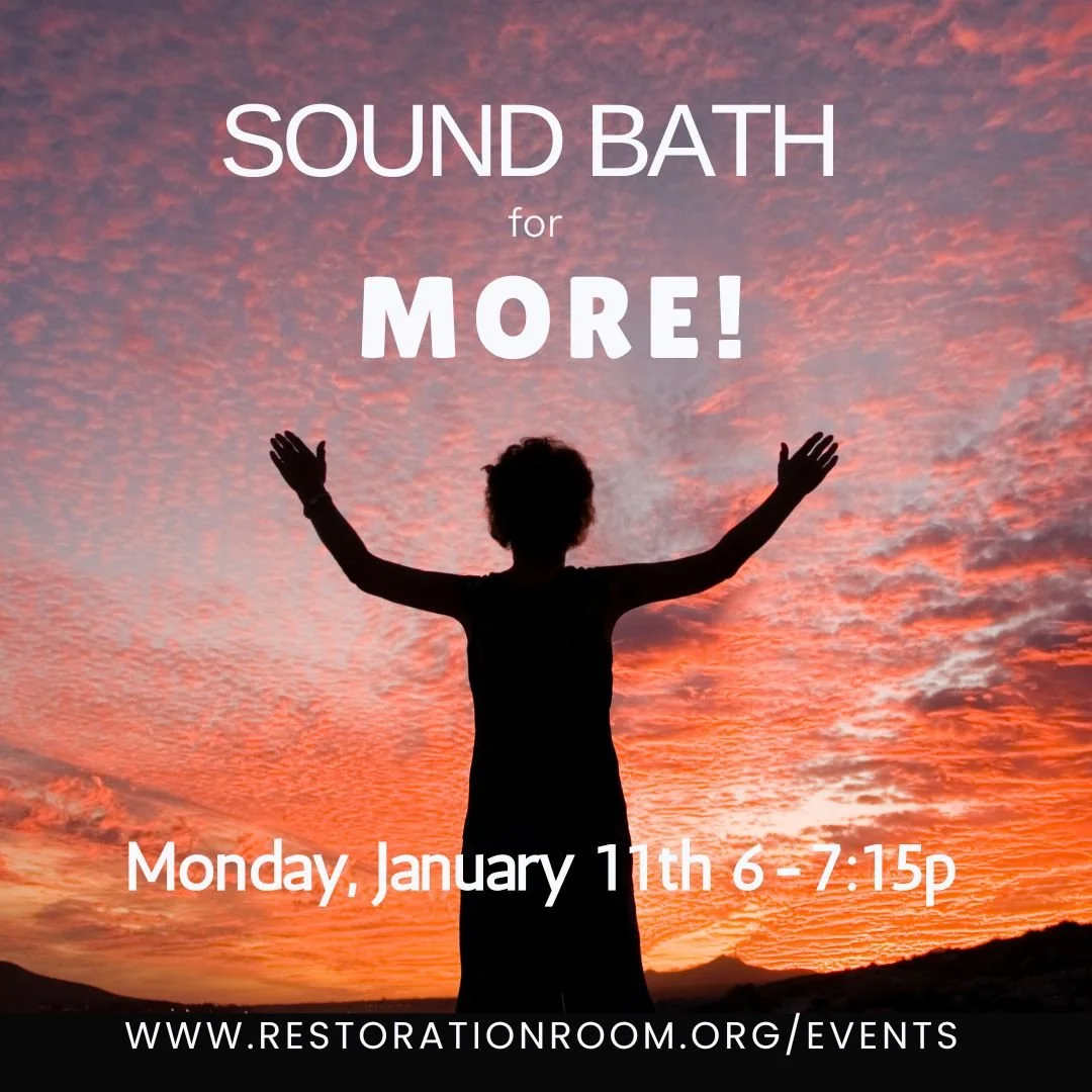 Sound Bath for MORE. Expand into Abundance.
