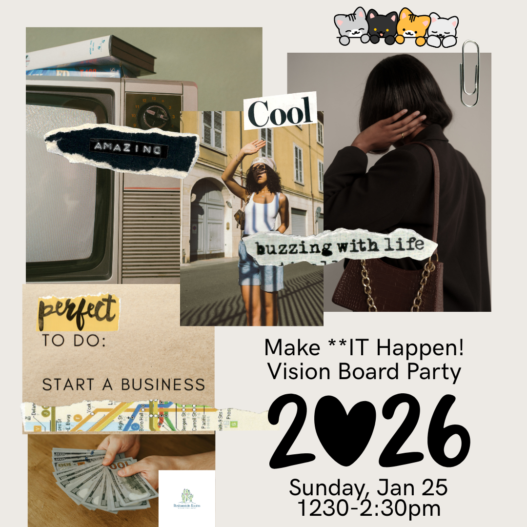 Make **IT Happen Vision Board Party with Kimber &amp; Wade