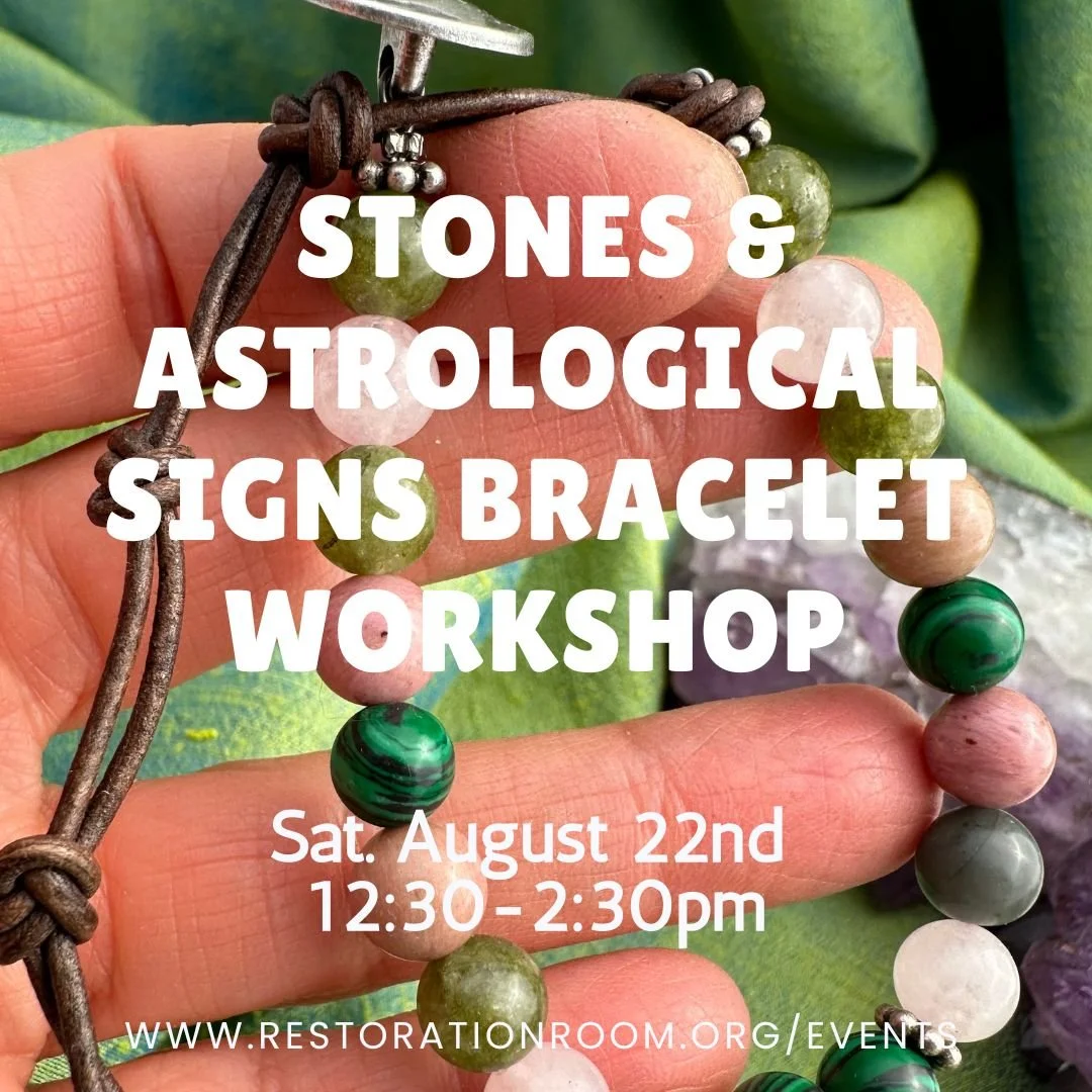 Stones And Astrological Signs Bracelet Workshop with Pia