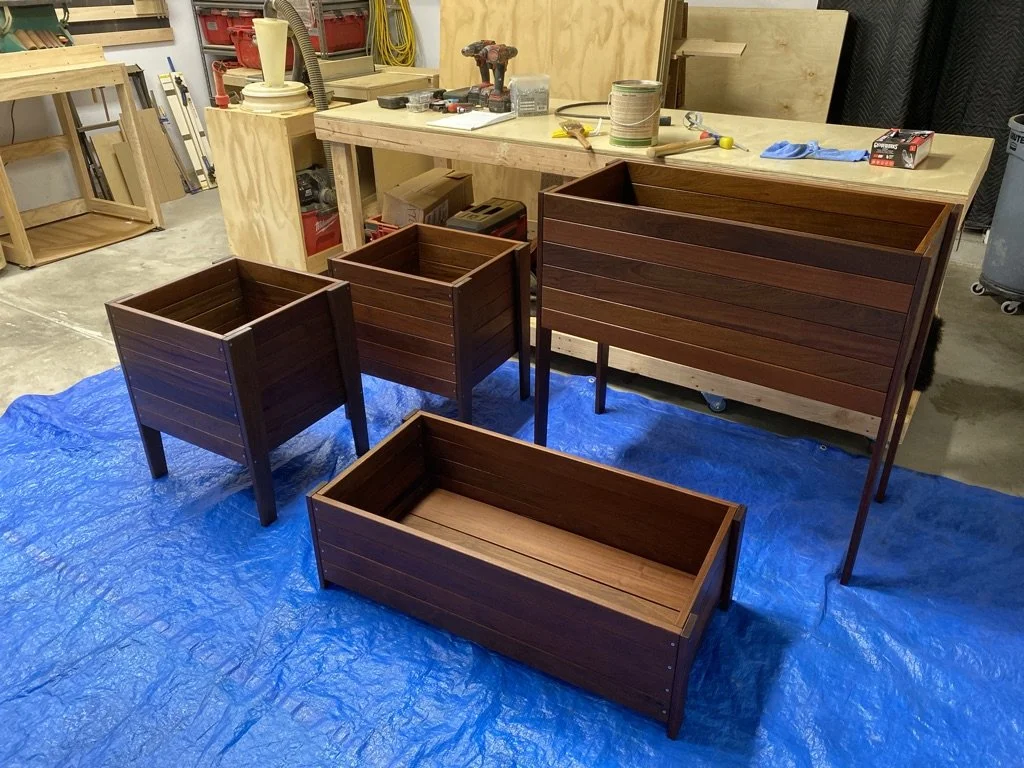 Ipe Raised Garden Beds