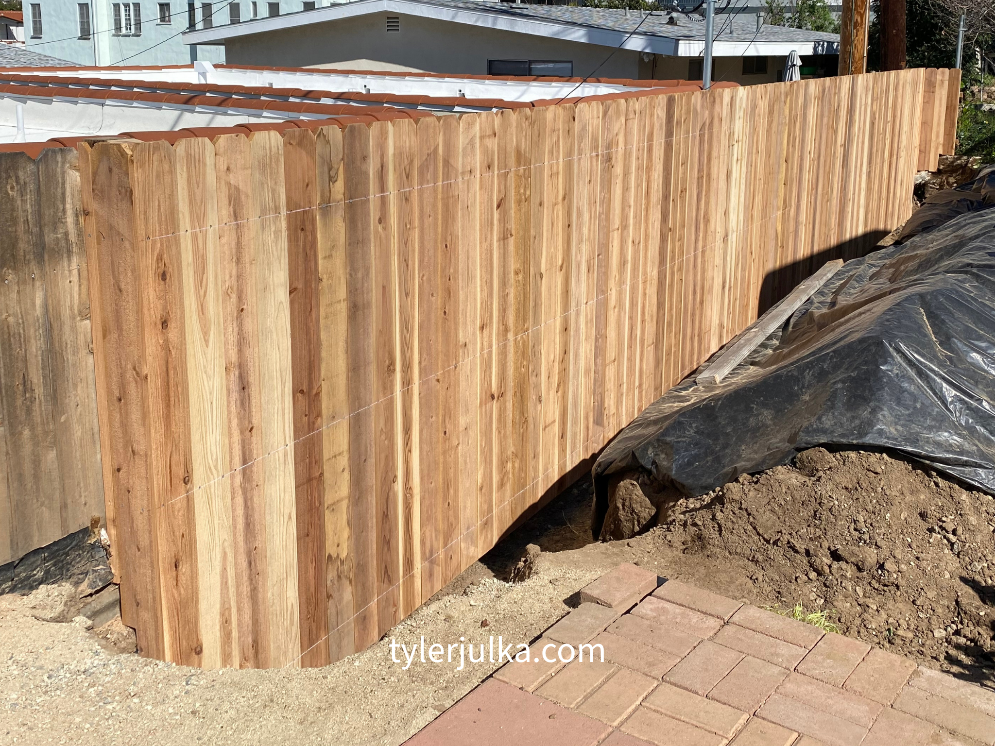 Cedar | Dog-Ear Privacy Fence — Glendale