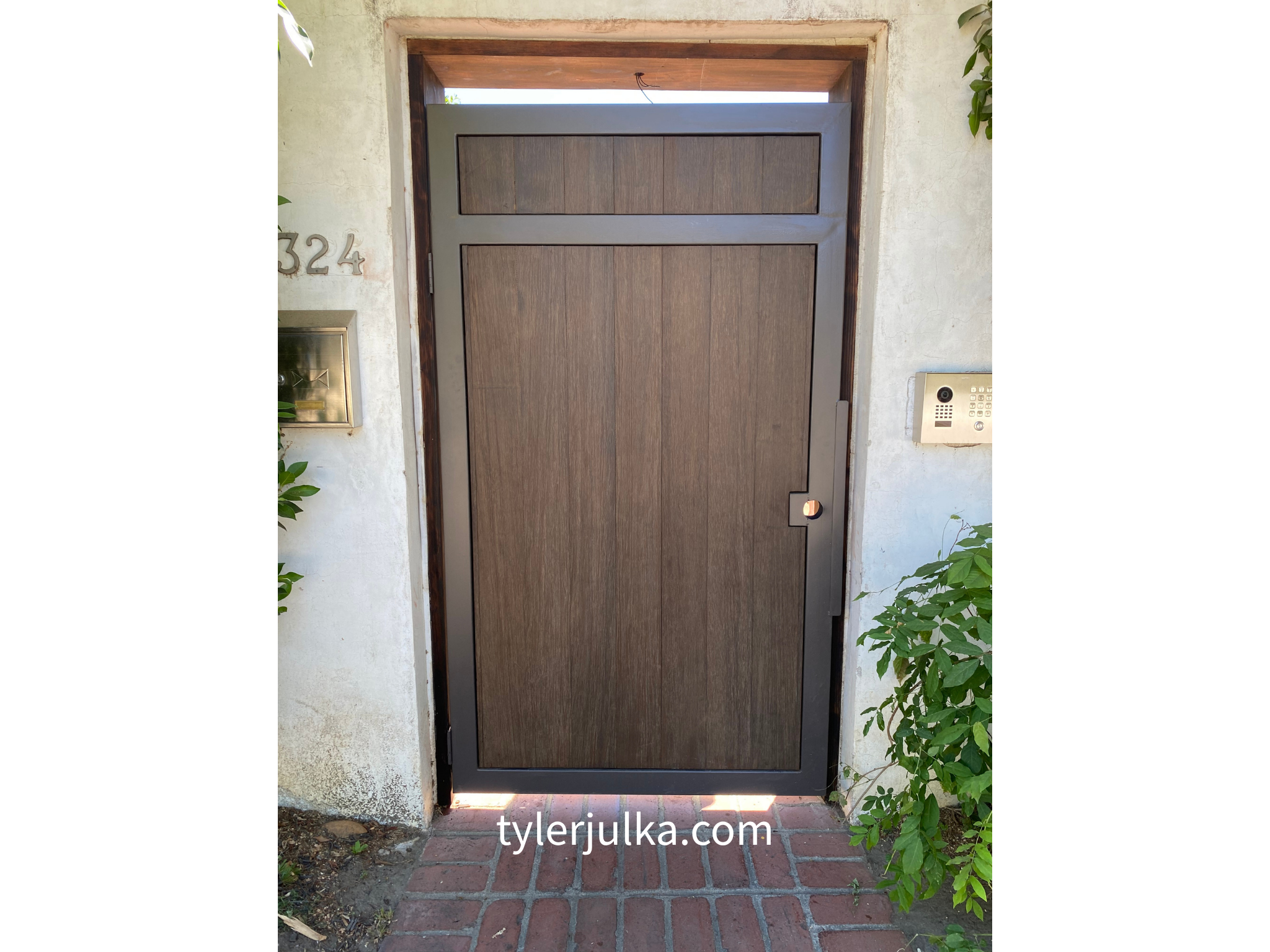MOSO Bamboo Composite | Driveway & Entry Gates — Valley Village