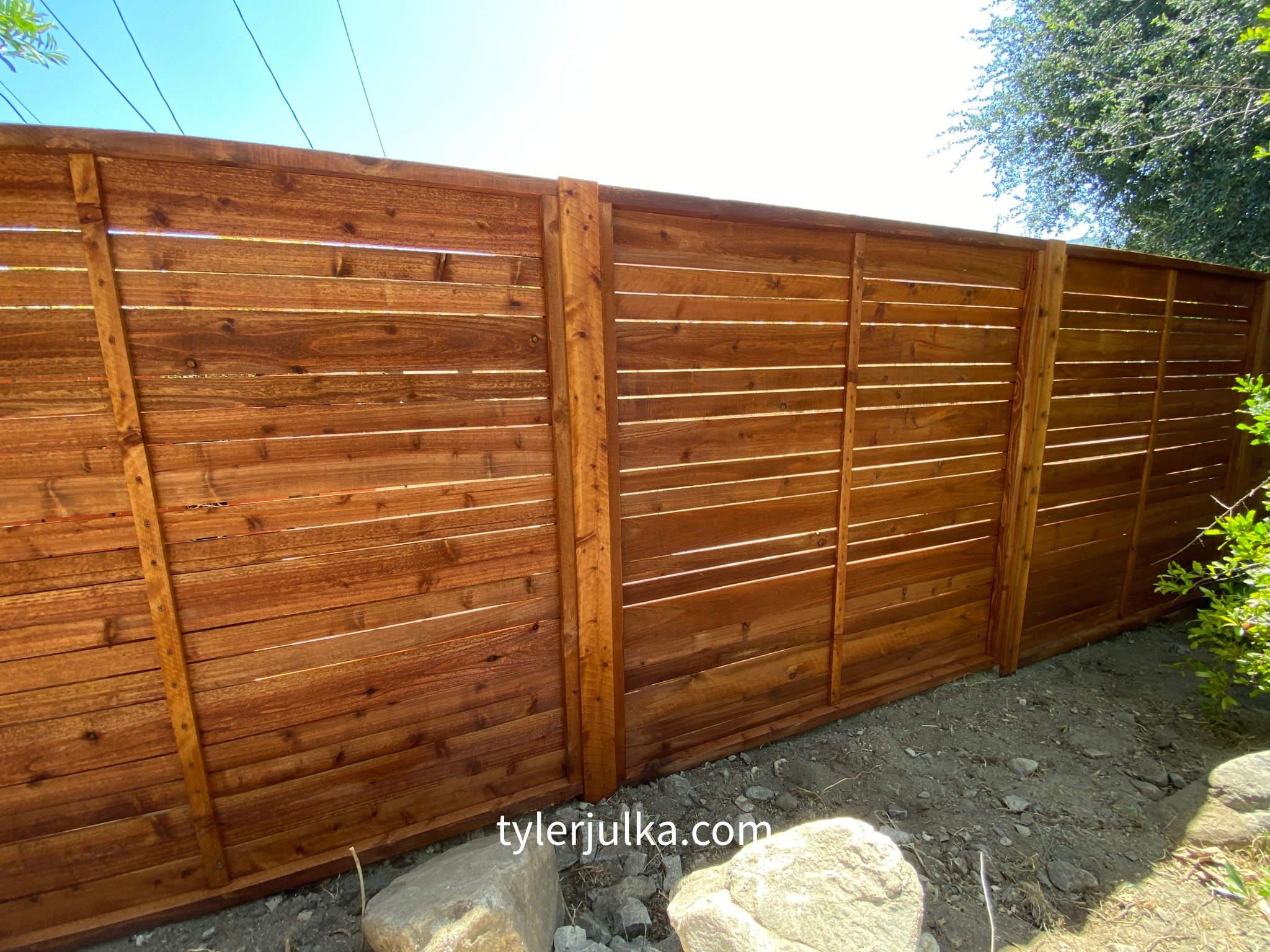 Cedar | Rustic Horizontal and Dog-Ear Privacy Fences — La Crescenta
