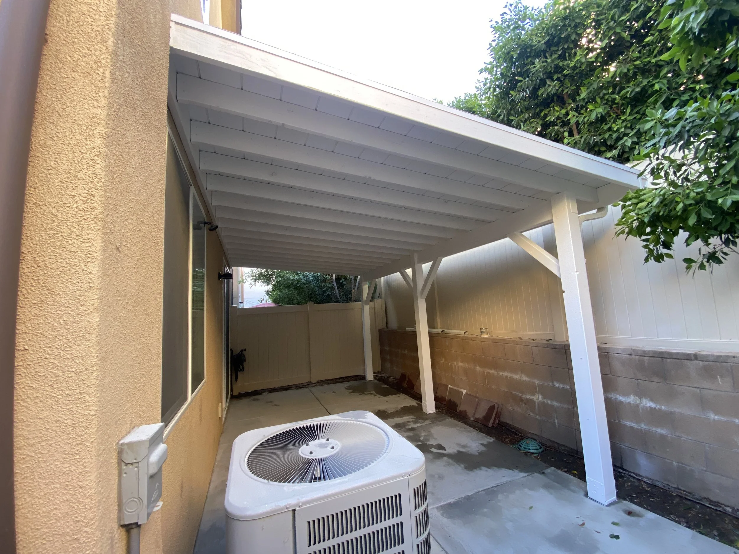 Covered Patio Roof Structure