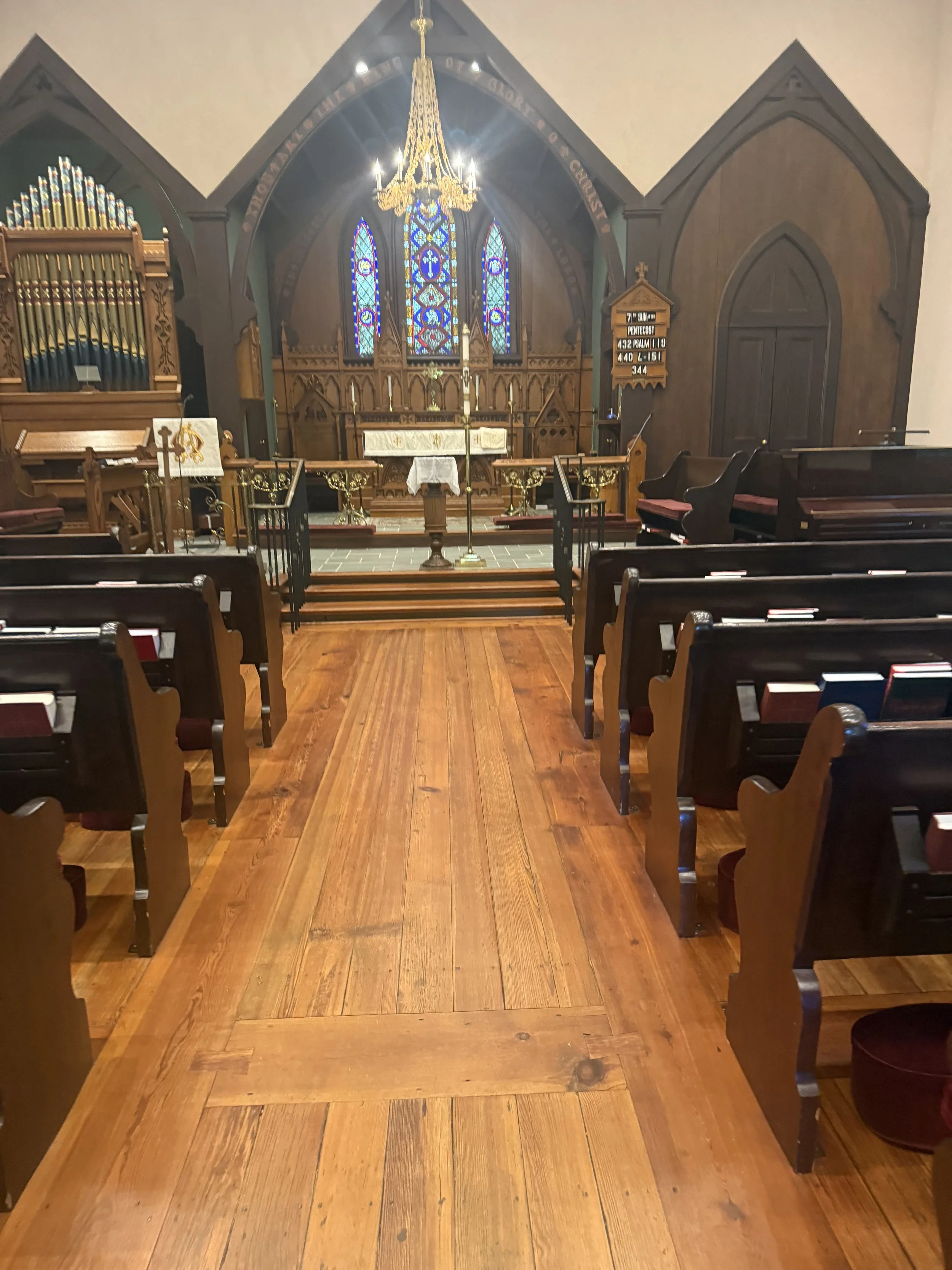 Sunday Worship Moves to Educ. Bldg. during Renovation