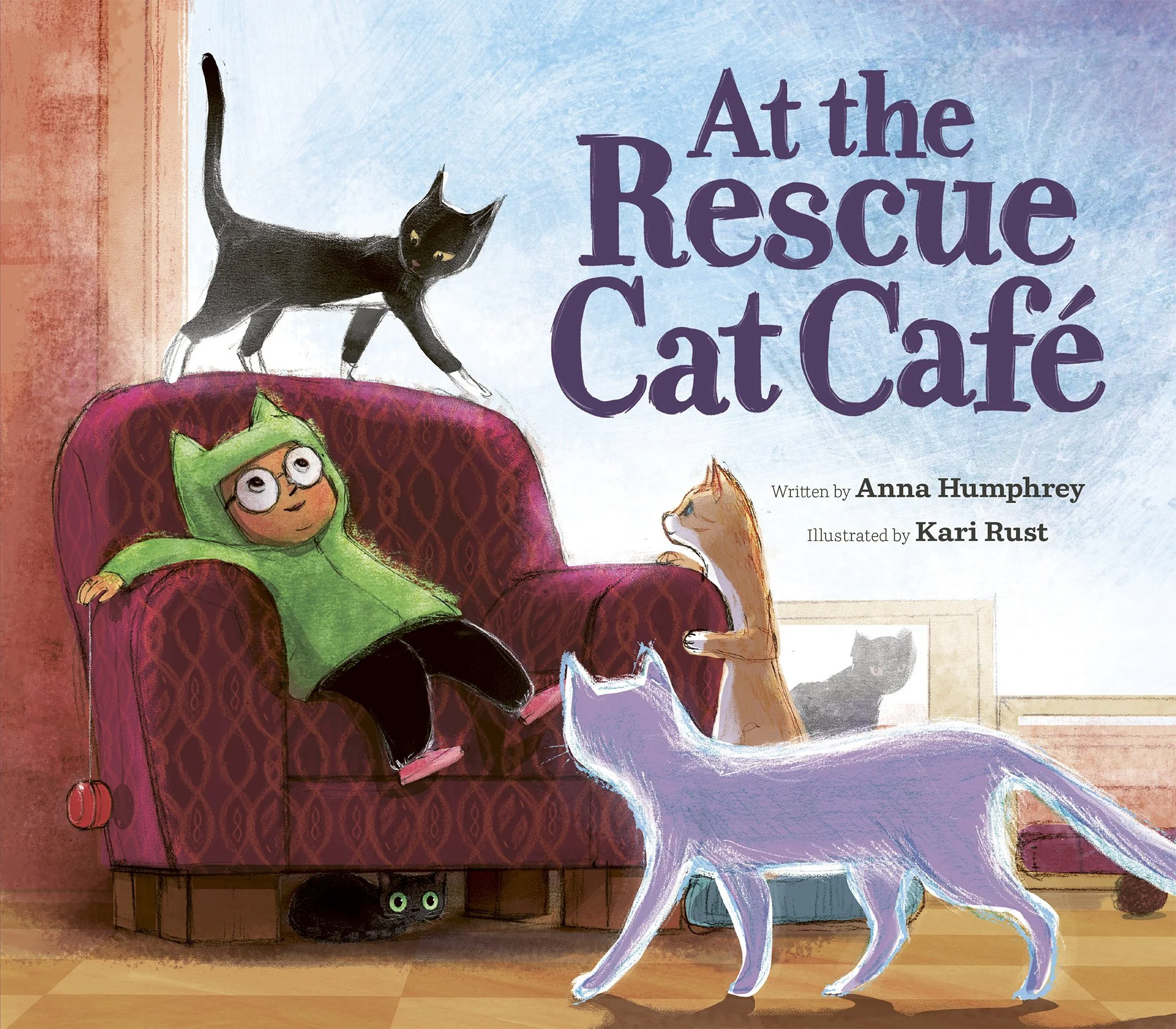 At the Rescue Cat Cafe cover.jpg