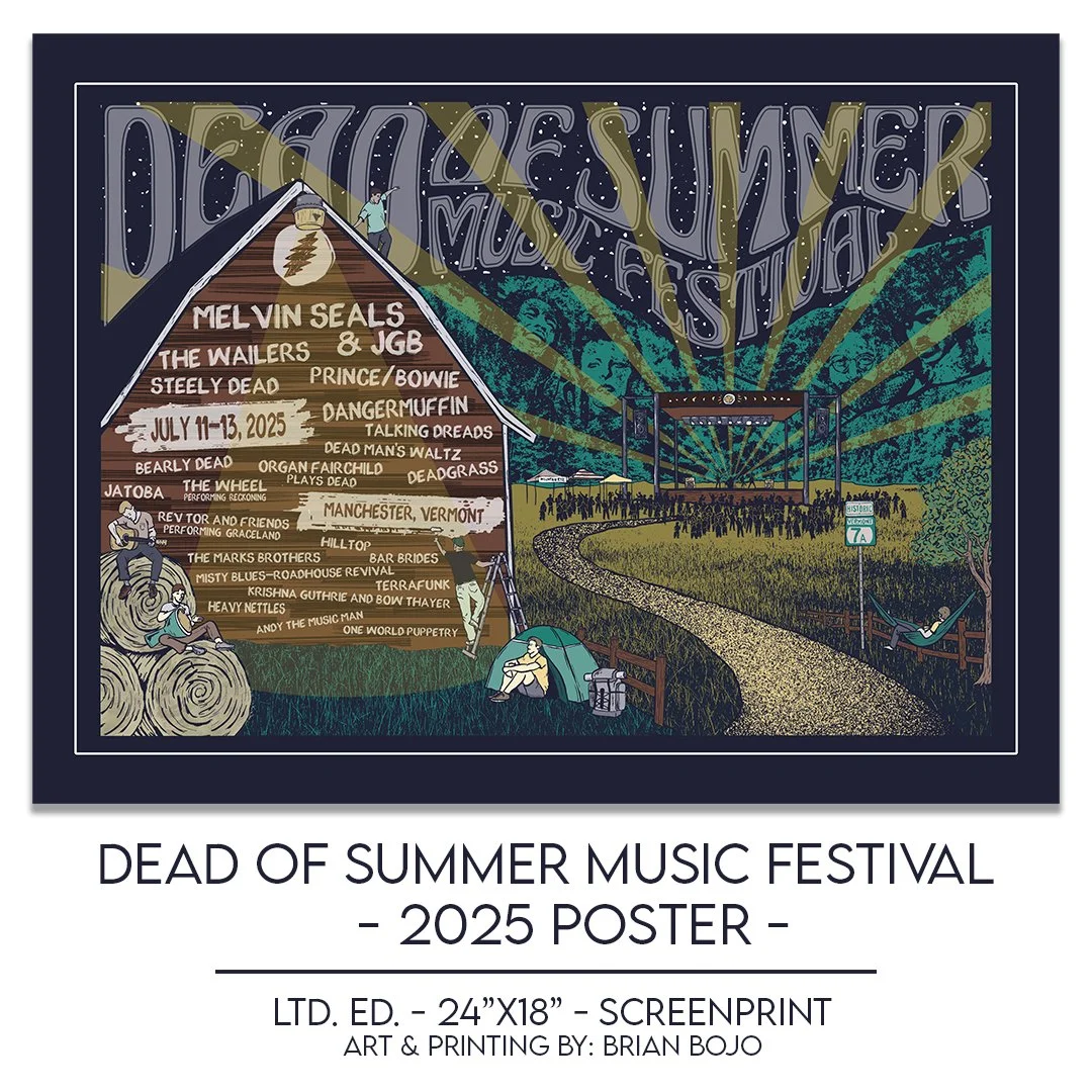 Brian Bojo Limited Edition Signed Poster