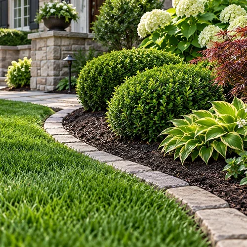 Landscaping in Upper Arlington, Ohio