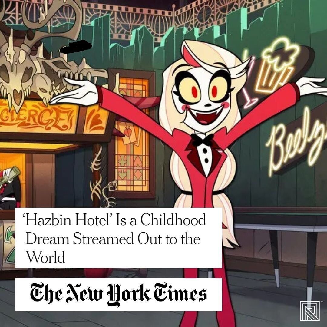 Loving the love for @vivziebizzie and HAZBIN HOTEL! Go watch the first 4 episodes on Prime, we&rsquo;ve been rewatching and singing along over here! 😈🎶