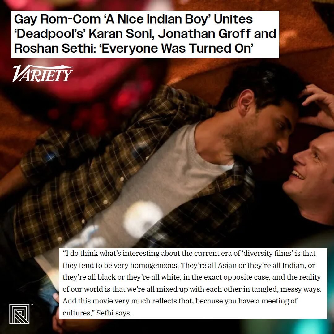 Karan Soni and Roshan Sethi talk the swooniness and cross-cultural love story that is A Nice Indian Boy!