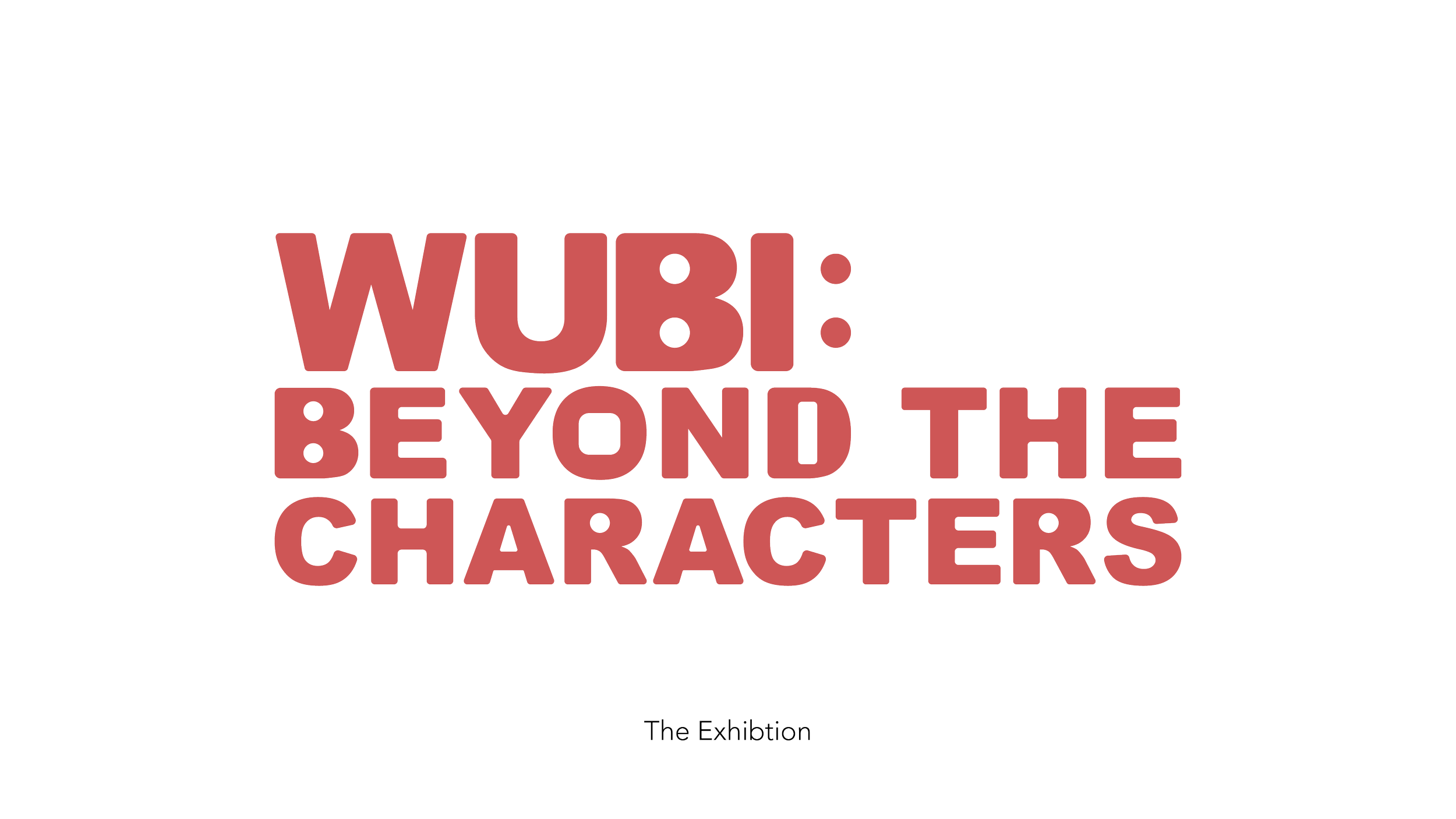 Wubi: Beyond the Characters — Wubi Presentation