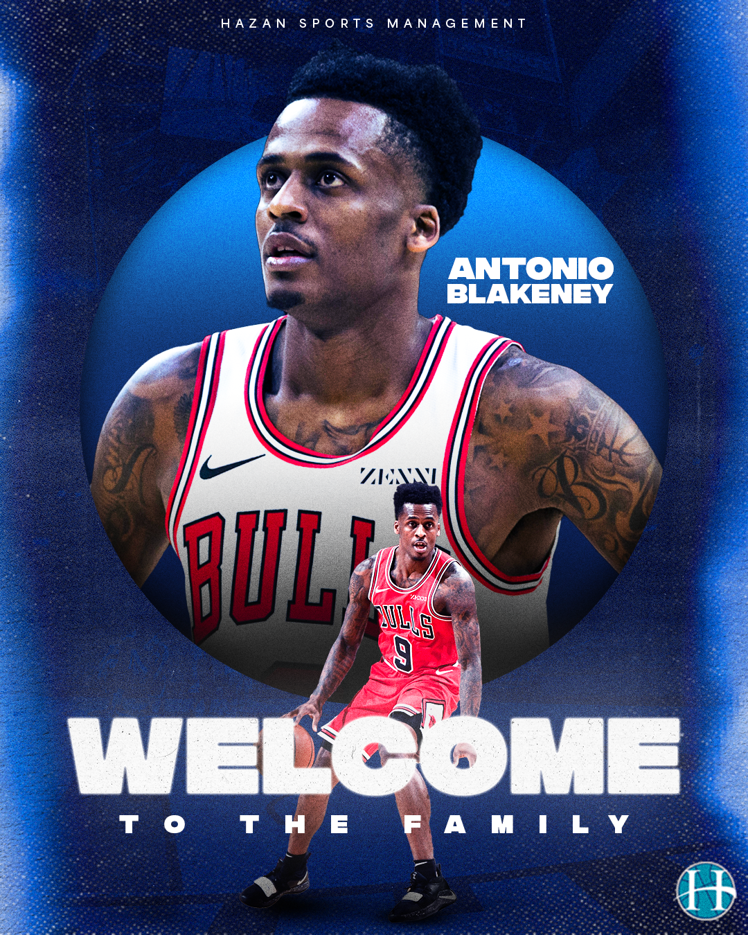 Hazan Sports Management — Welcome Template