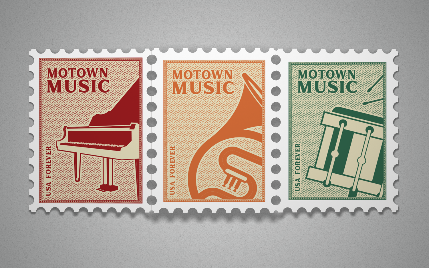 Stamps Collection — Stamps Mockup 4