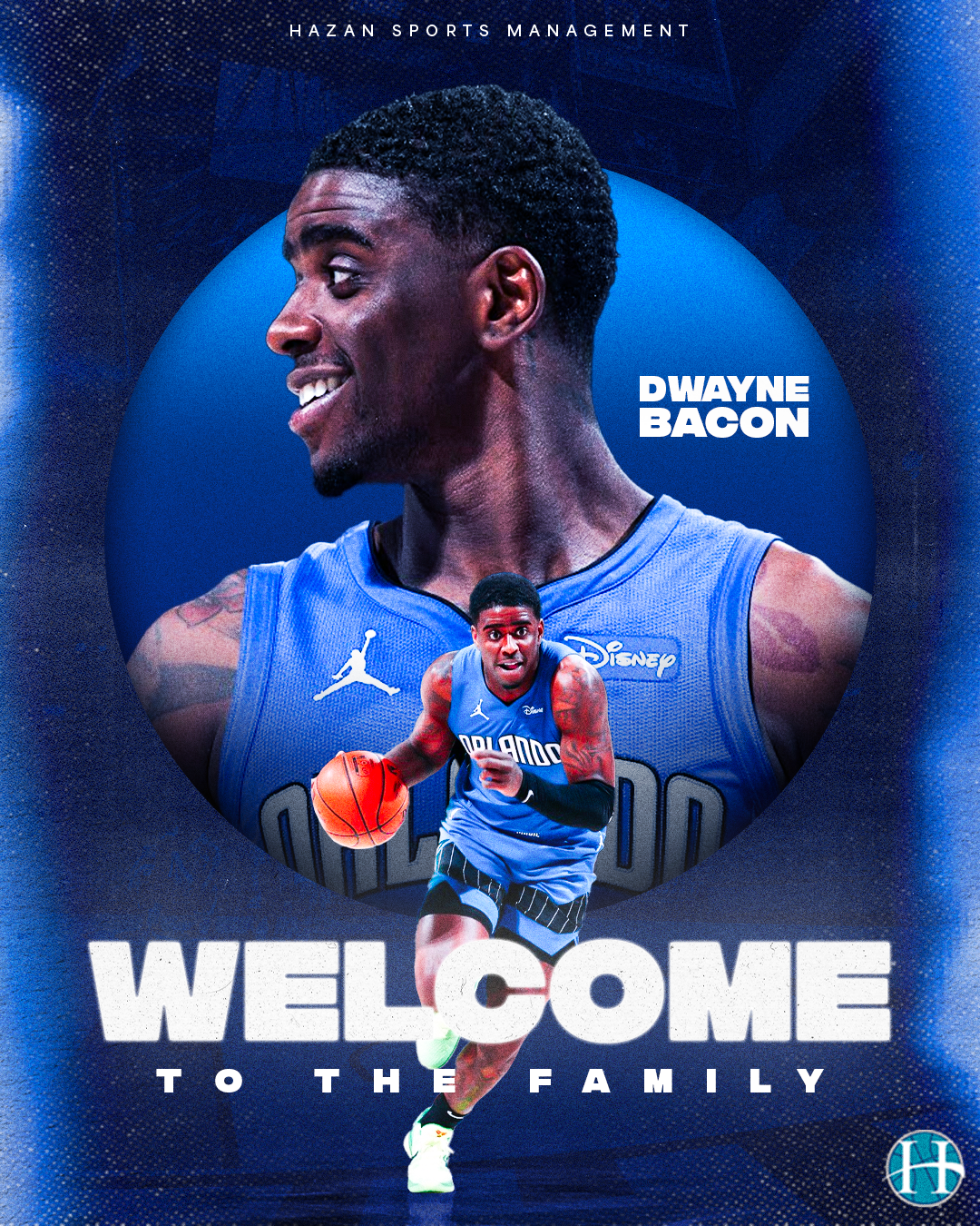 Hazan Sports Management — Dwayne Bacon Welcome