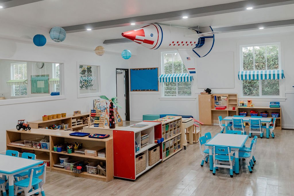 Children classroom at Chandlers Preschool in Highland Park, Ca. 