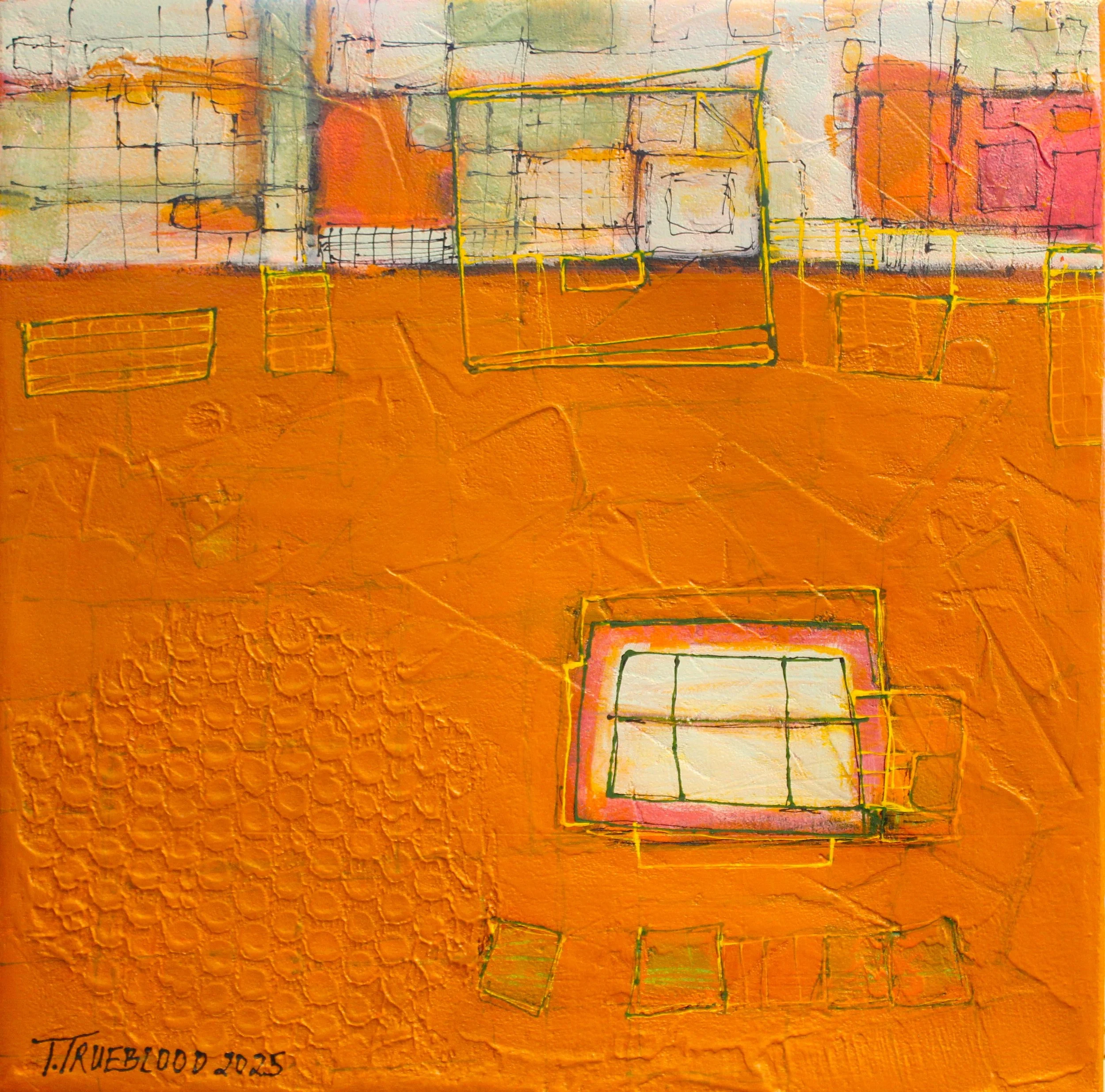 Grid Piping #5  |  12x12 inches