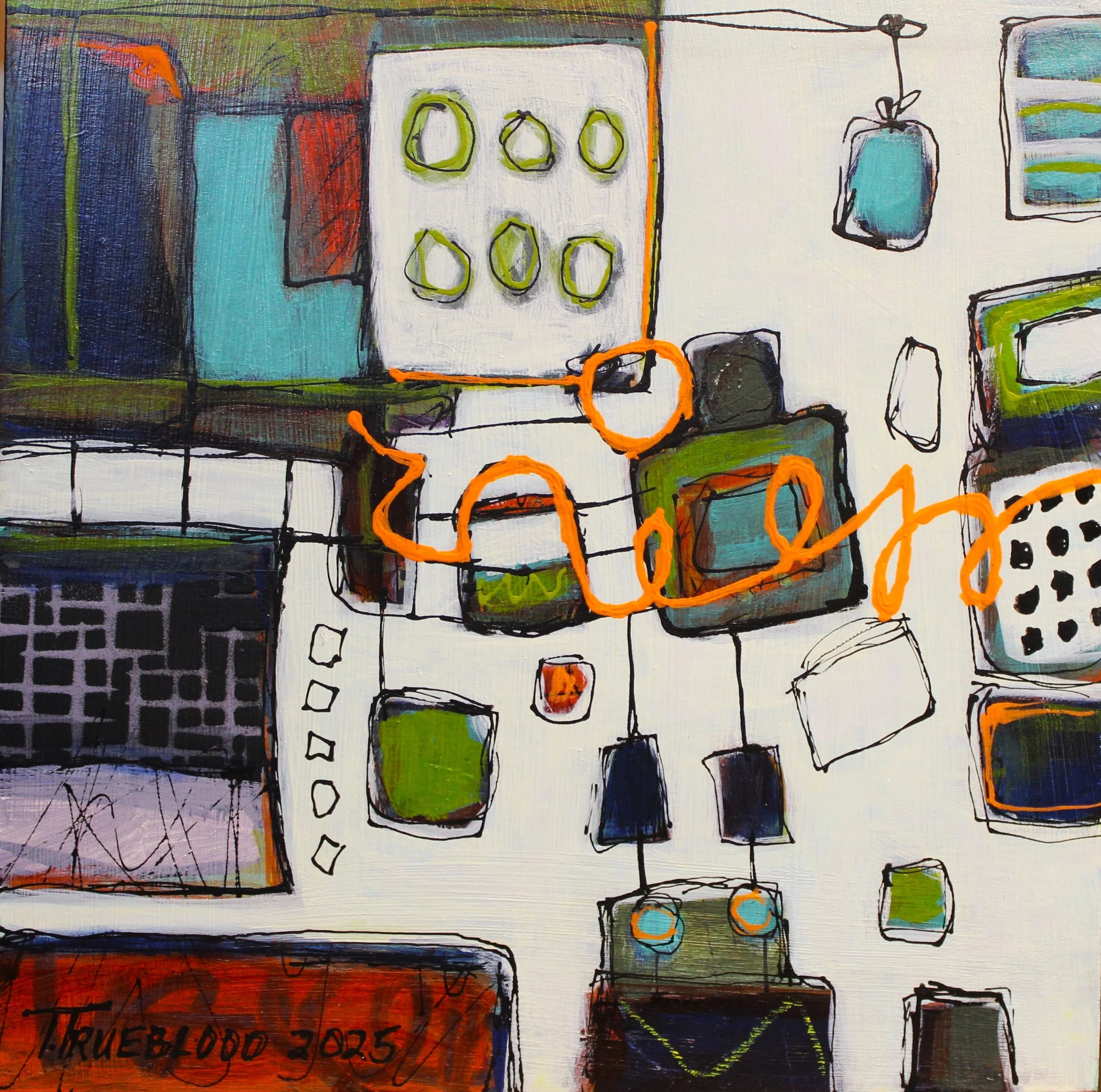 Mechanical Menagerie II  |  8x8 inches