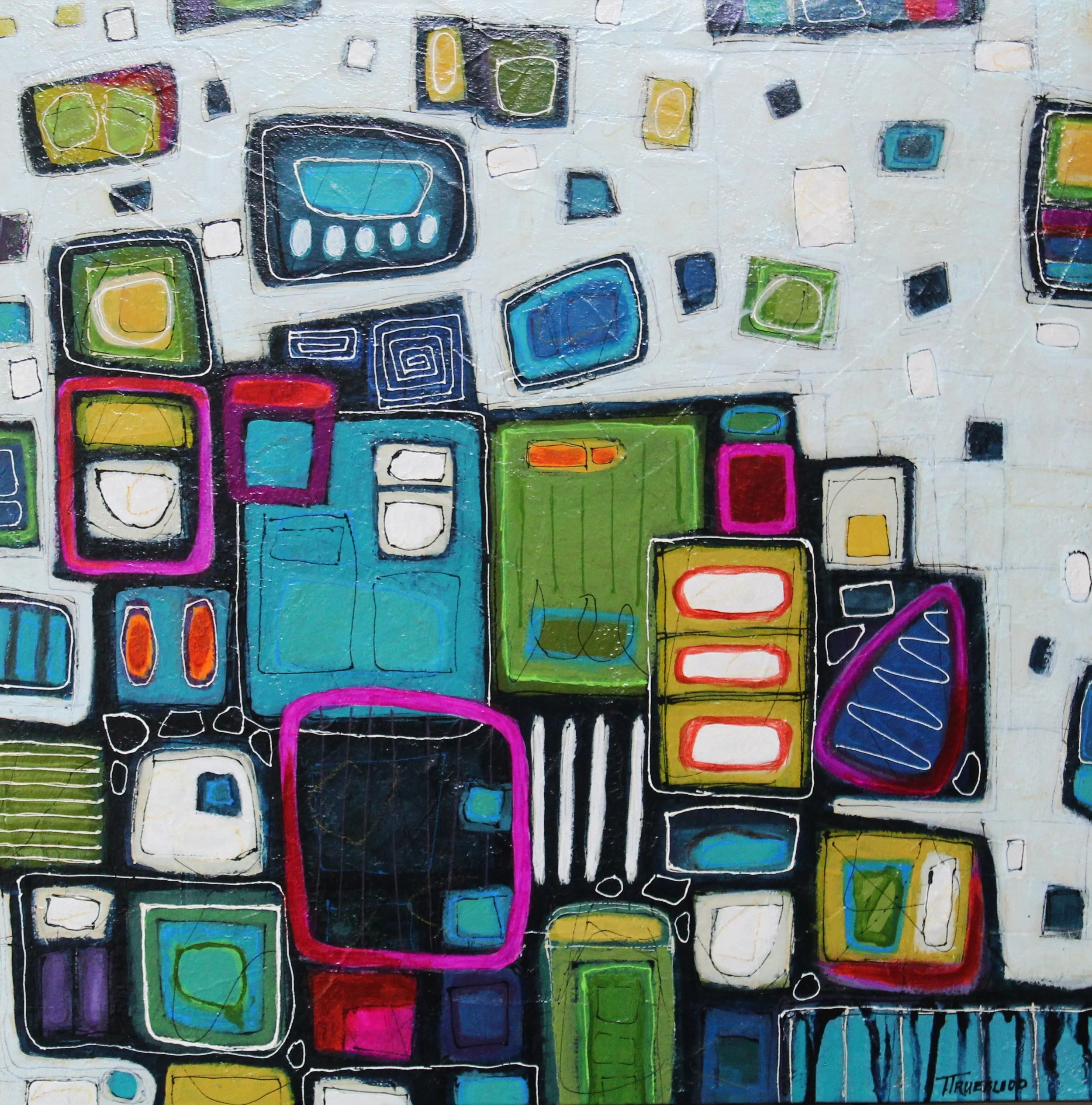 Lesson in Geometry  |  24x24 inches