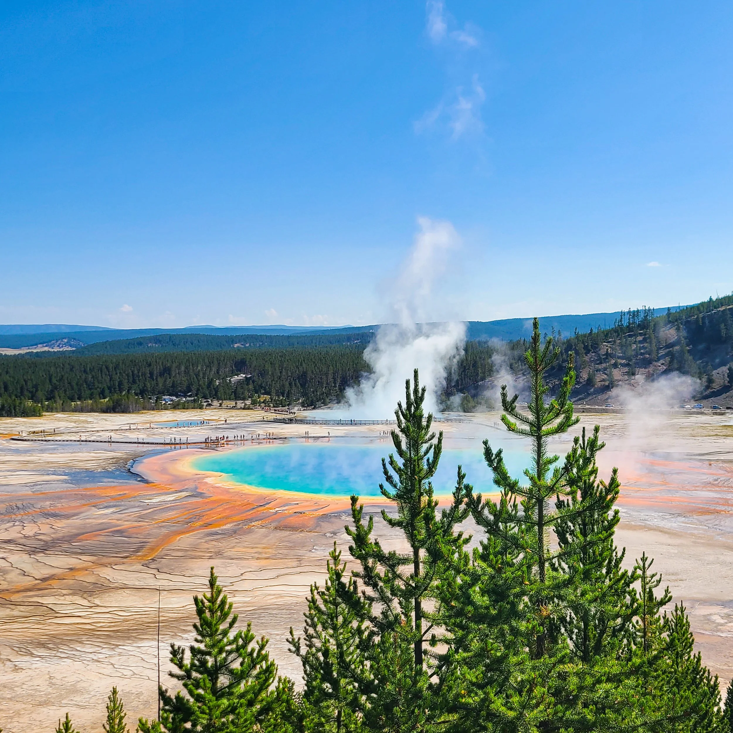GRAND PRISMATIC-YELLOWSTONE