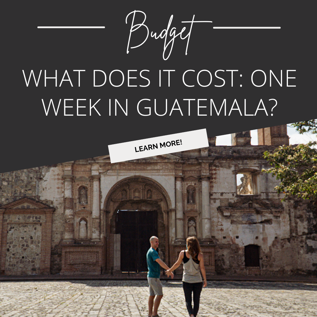What does a one-week trip to Guatemala cost for a couple?