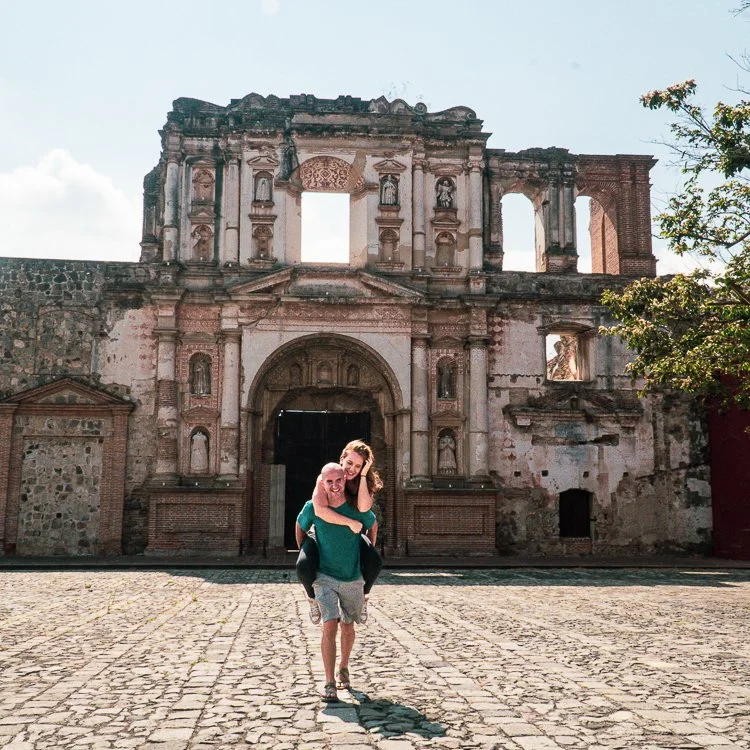 Couple in Antigua Guatemala