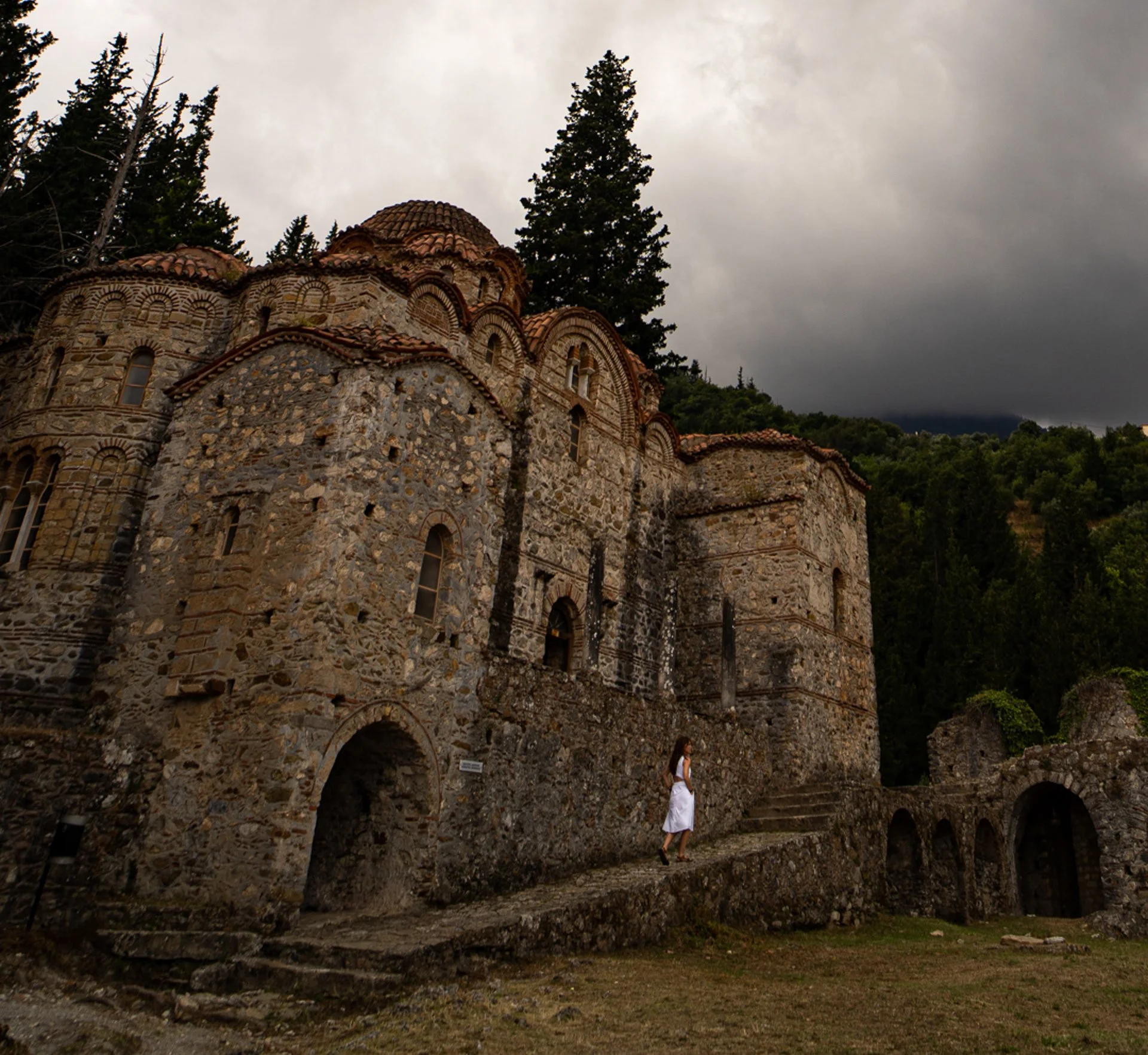 ABANDONED CHURCH-MYSTRAS GREECE