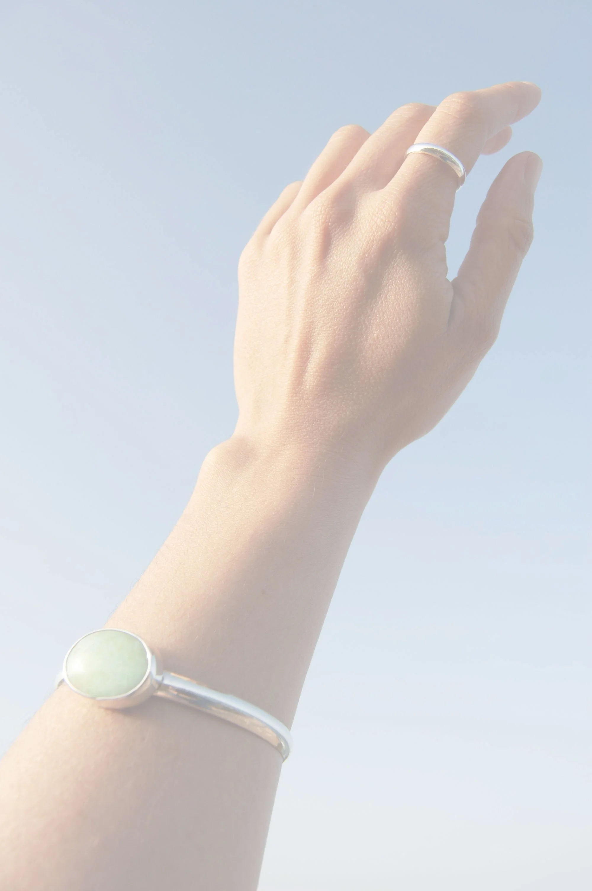 colección brazaletes crisoprasa