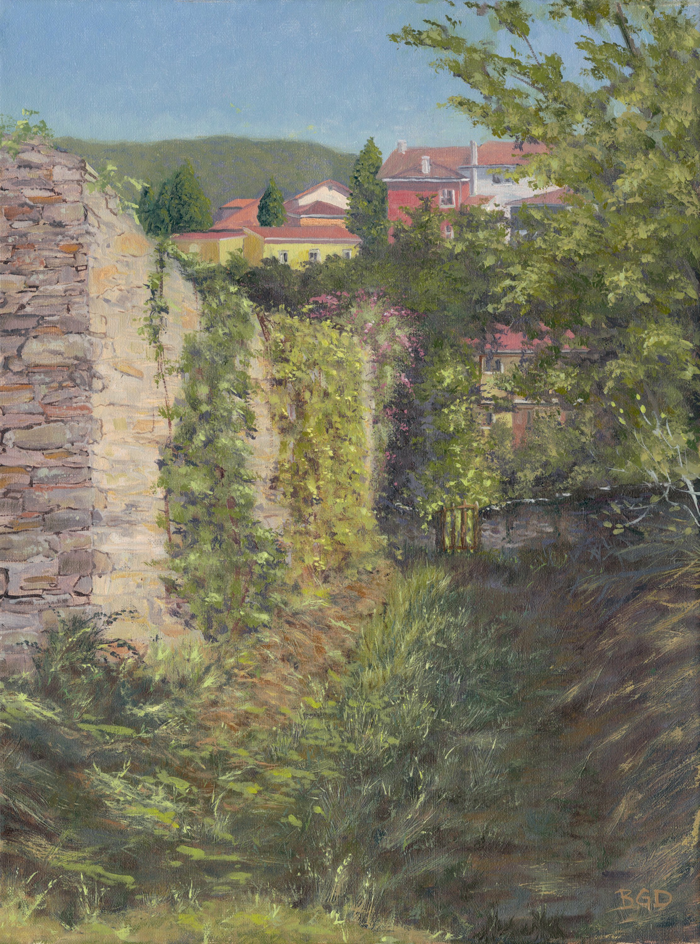 "Secret Garden" 12"x16" oil on canvas.
prints available.