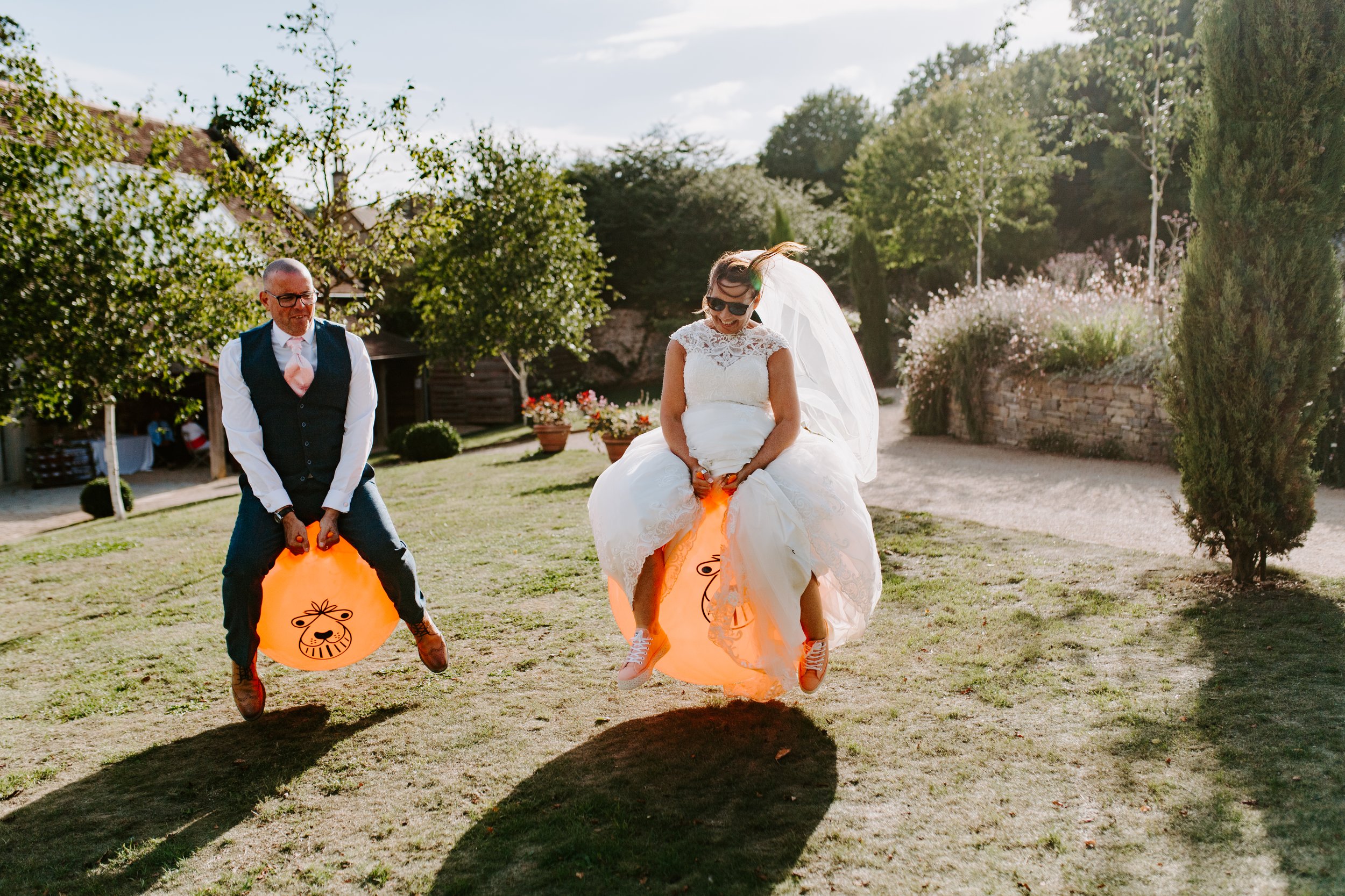 fun wedding photographer dorset