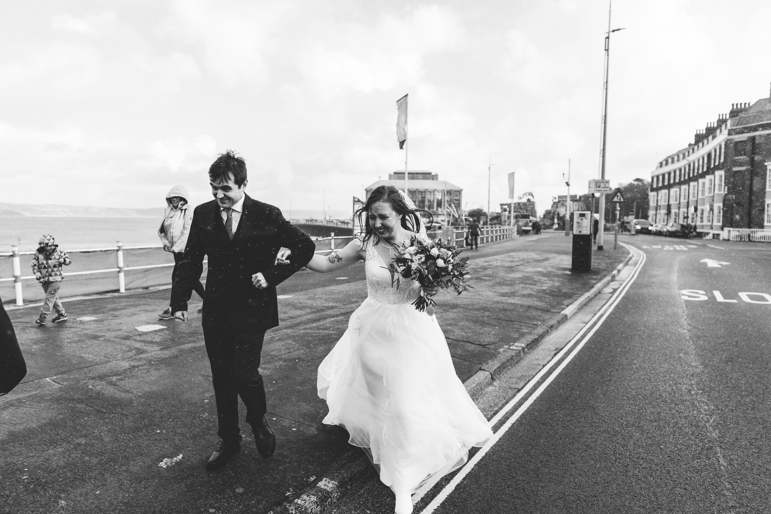 weymouth beach wedding photography