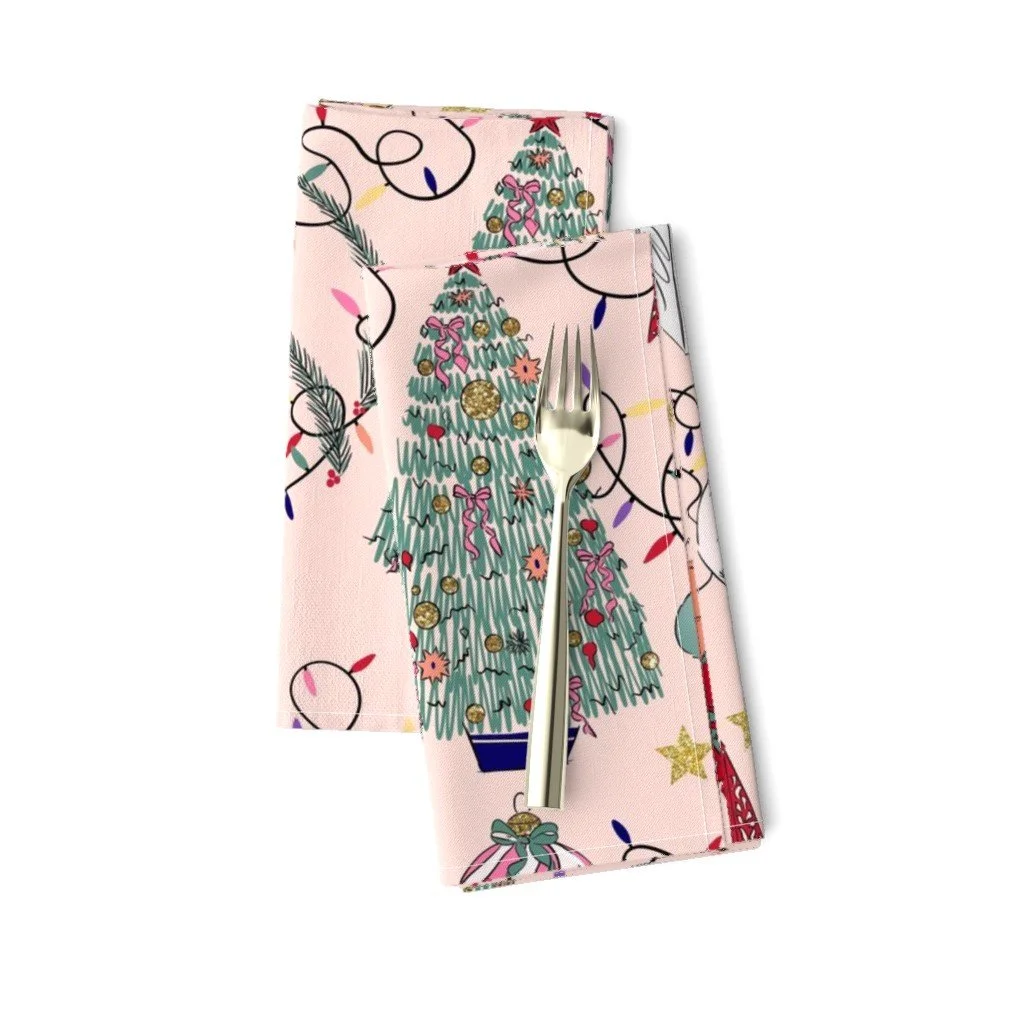 Amsterdam Christmas Napkin.JPG