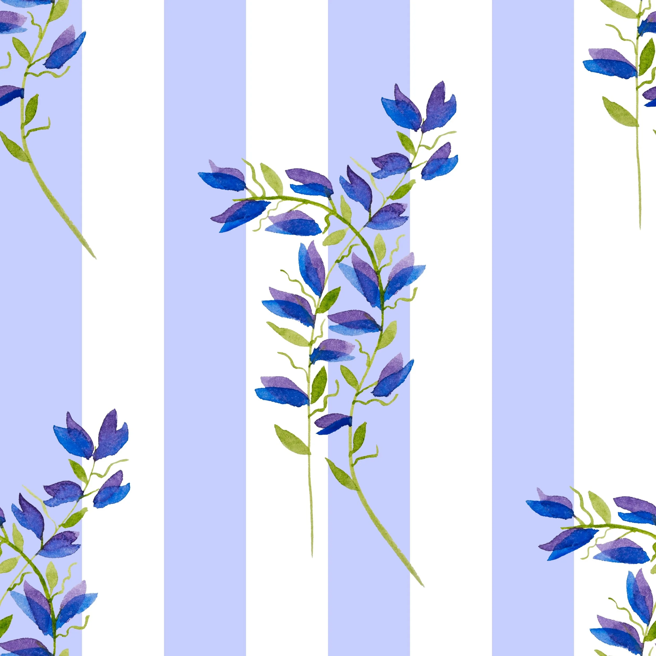 Sweet Pea Stripe - Large