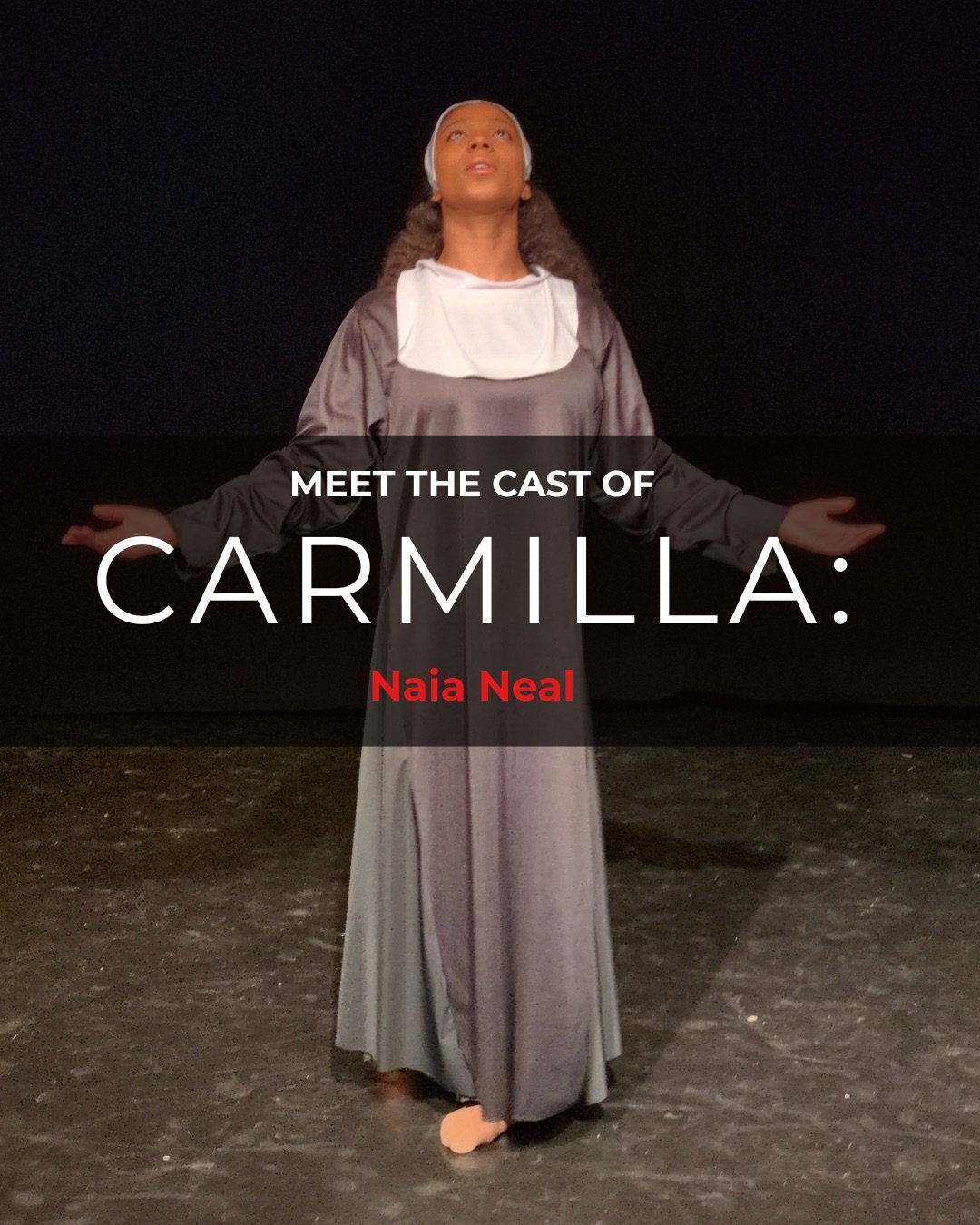 Sister Ida is serious about 3 things: prayer, her family, and fighting vampires 🧛&zwj;♀️! See what lengths she&rsquo;ll go to in order to rid her life of blasphemy 🙏🏾. Learn more about @naia_neal&lsquo;s experience with the role! 

See you at the 