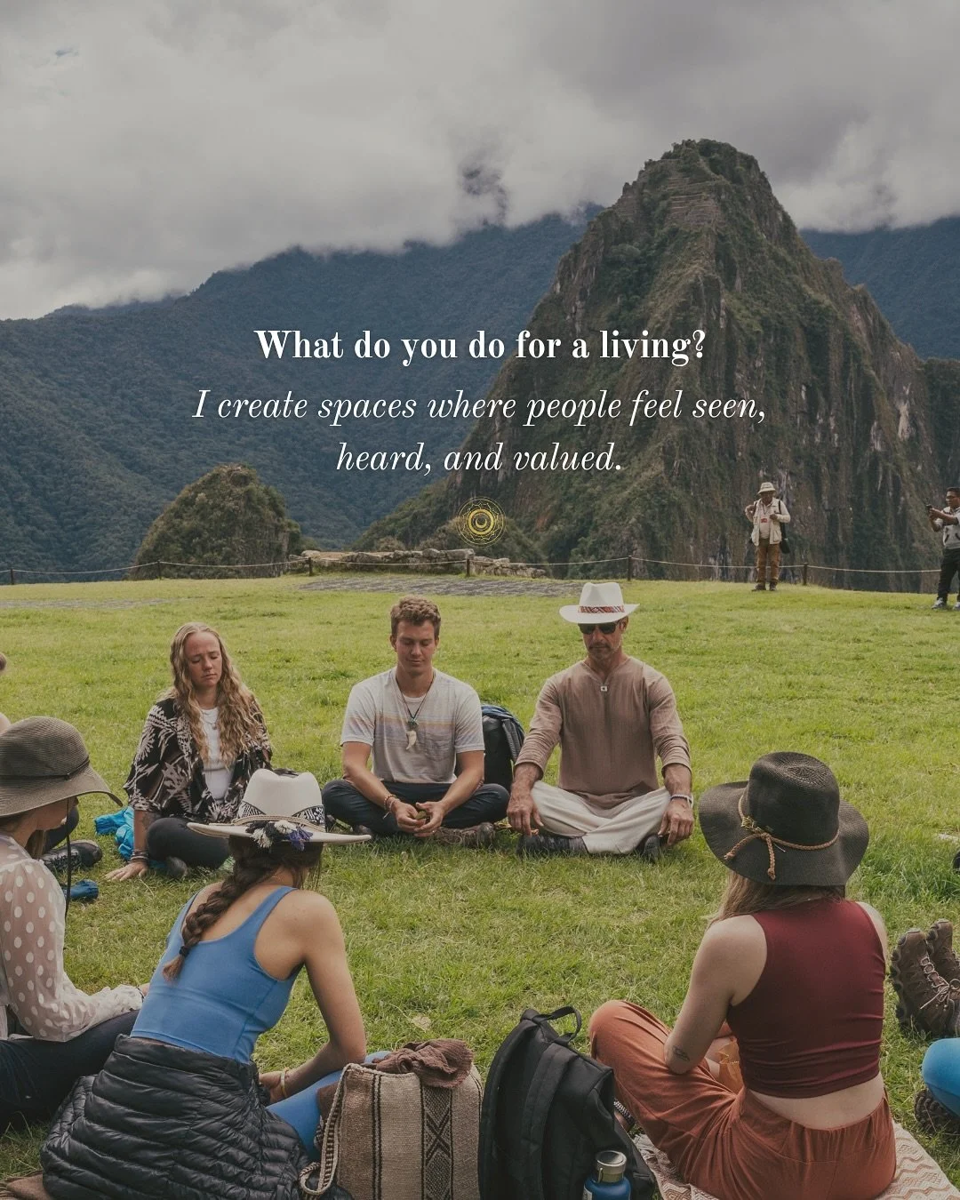 Not everyone gets to say they wake up and craft experiences that change lives. 🌎 

We design spaces where curiosity meets transformation, where connection meets stillness, and every guest leaves a little more themselves than when they arrived. 💙💚
