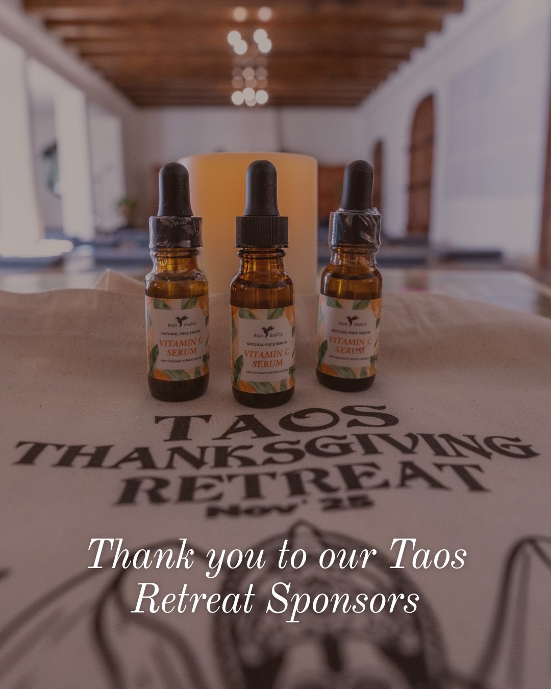 A little love for the brands who uplifted our Taos Bhakti Retreat.

🫧@bajabasics 
💧@drinkLMNT

From clean beauty to high-vibration hydration are the little details that hold us together in a retreat. 

Thank you for being part of our journey and sh