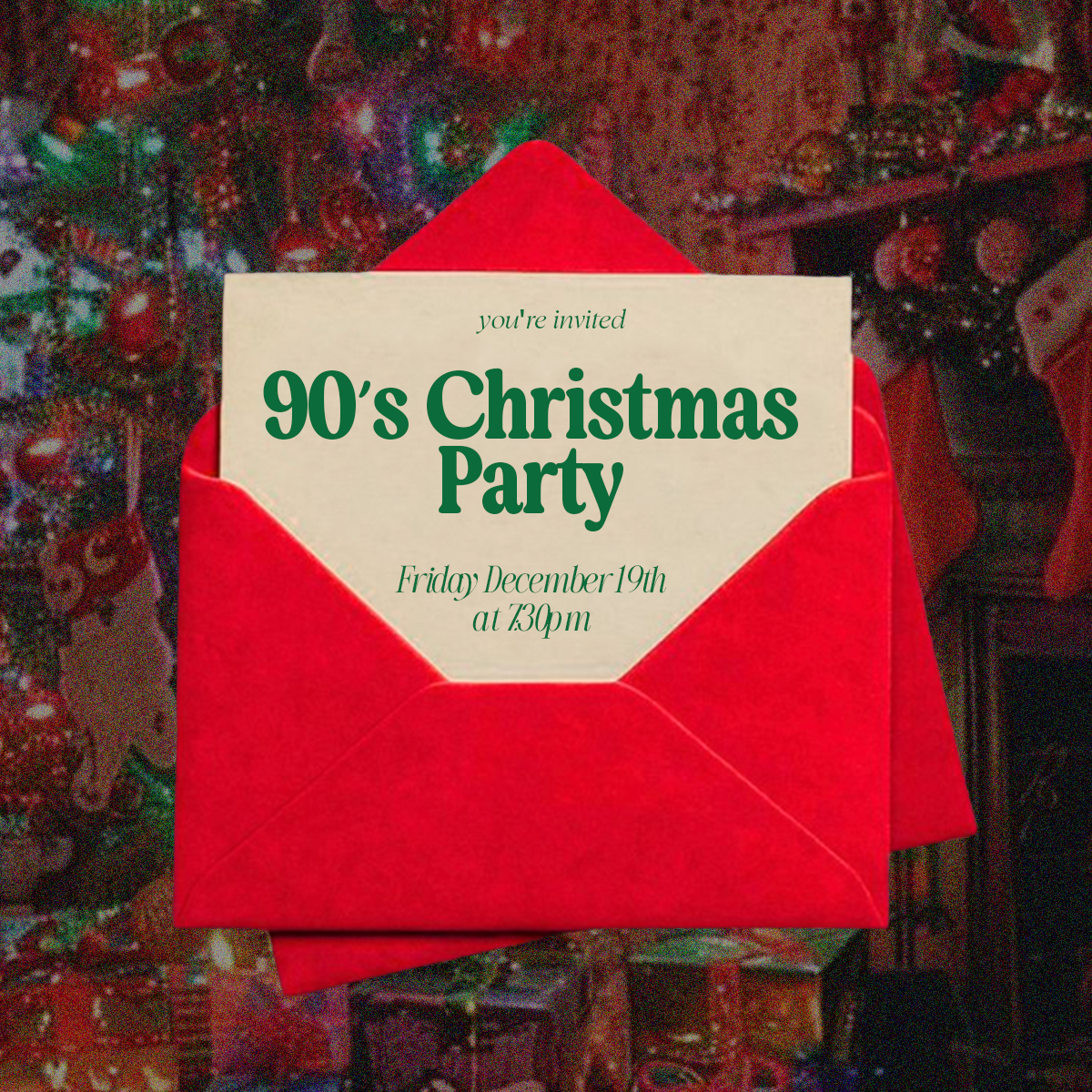 90’S CHRISTMAS PARTY