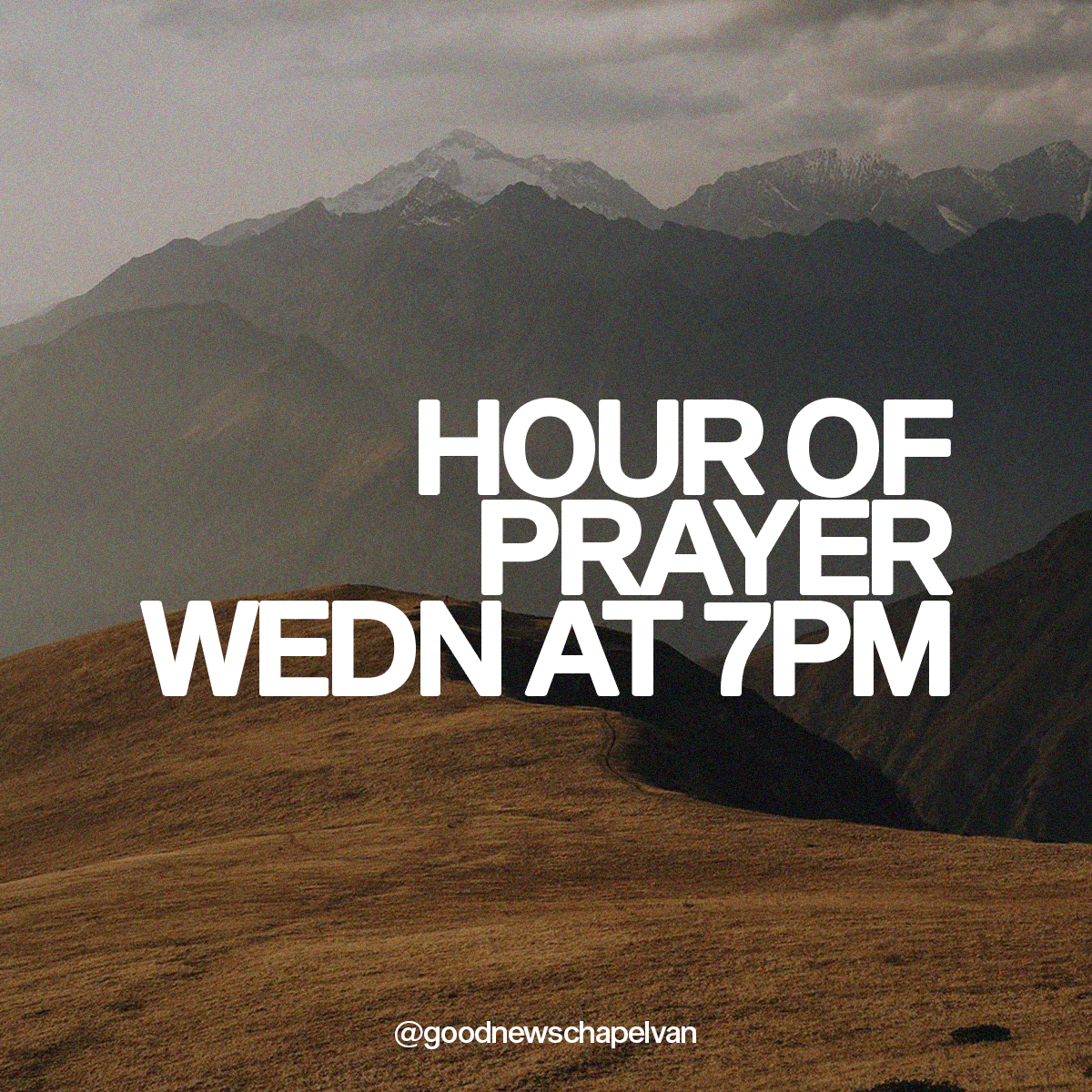 HOUR OF PRAYER | P+F