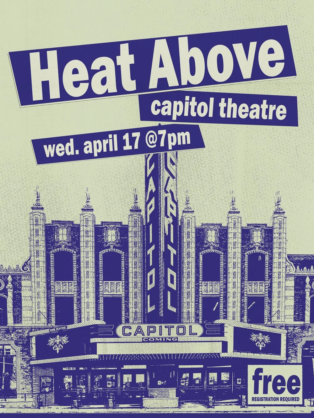 Heat Above Gig Poster