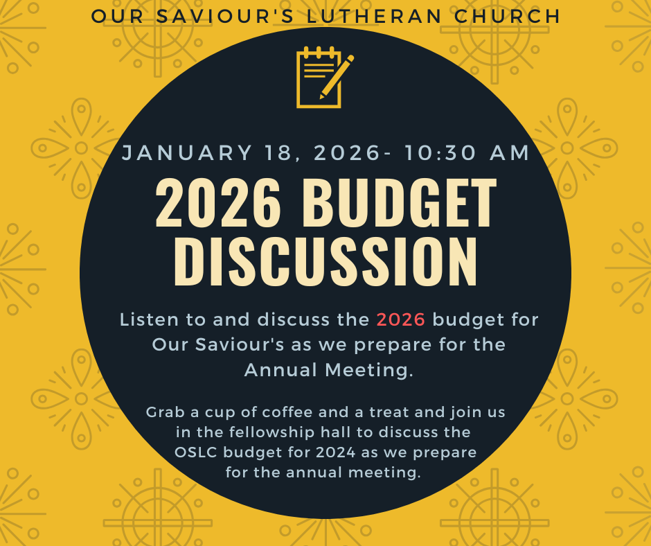 Education Hour - 2026 Budget Meeting 