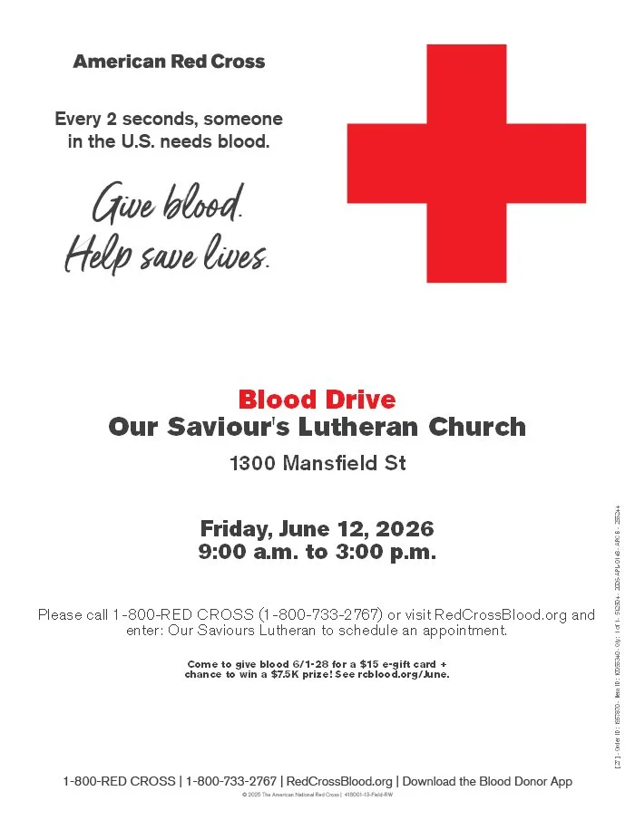 Red Cross Blood Drive 