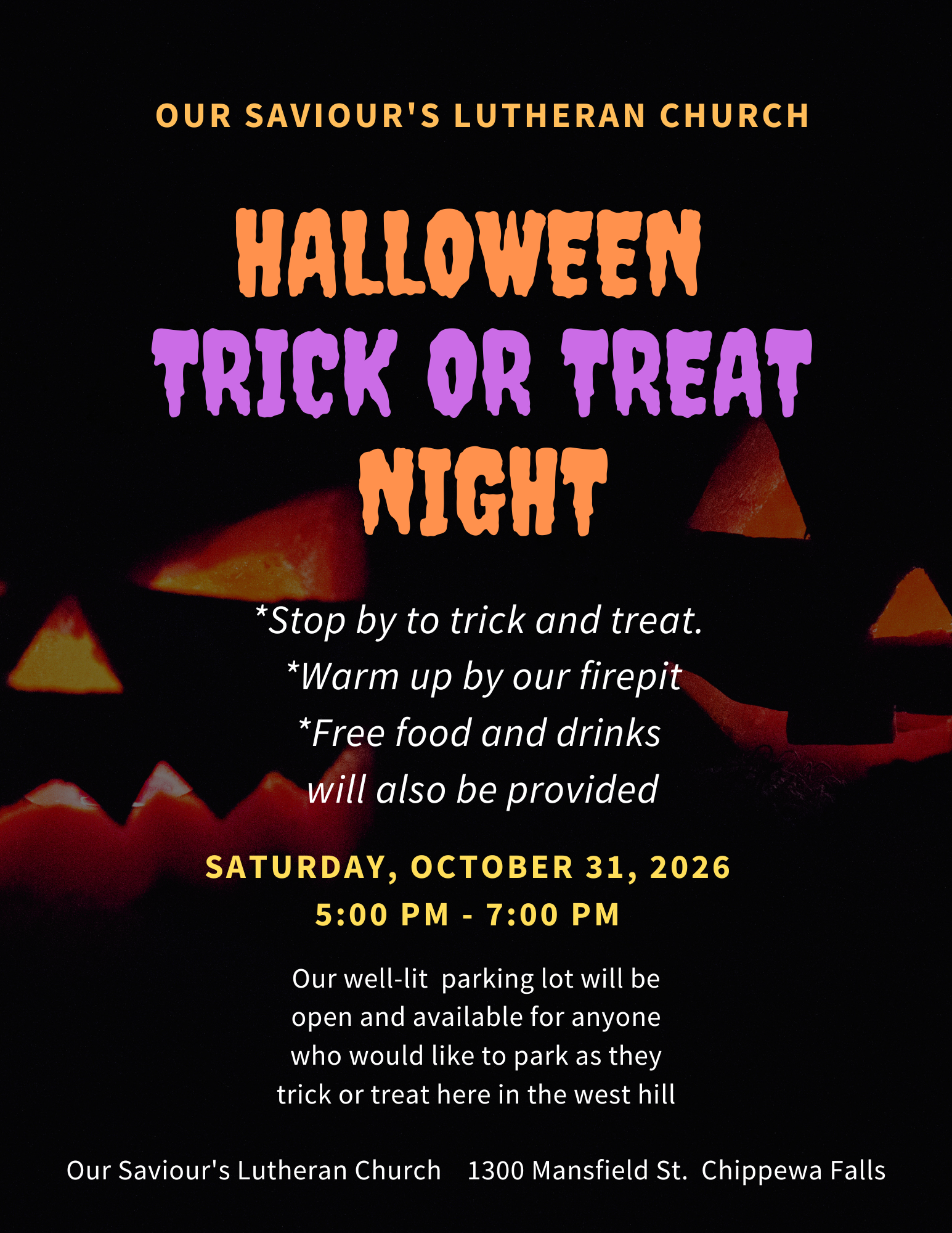 Halloween Trick Or Treat Evening 