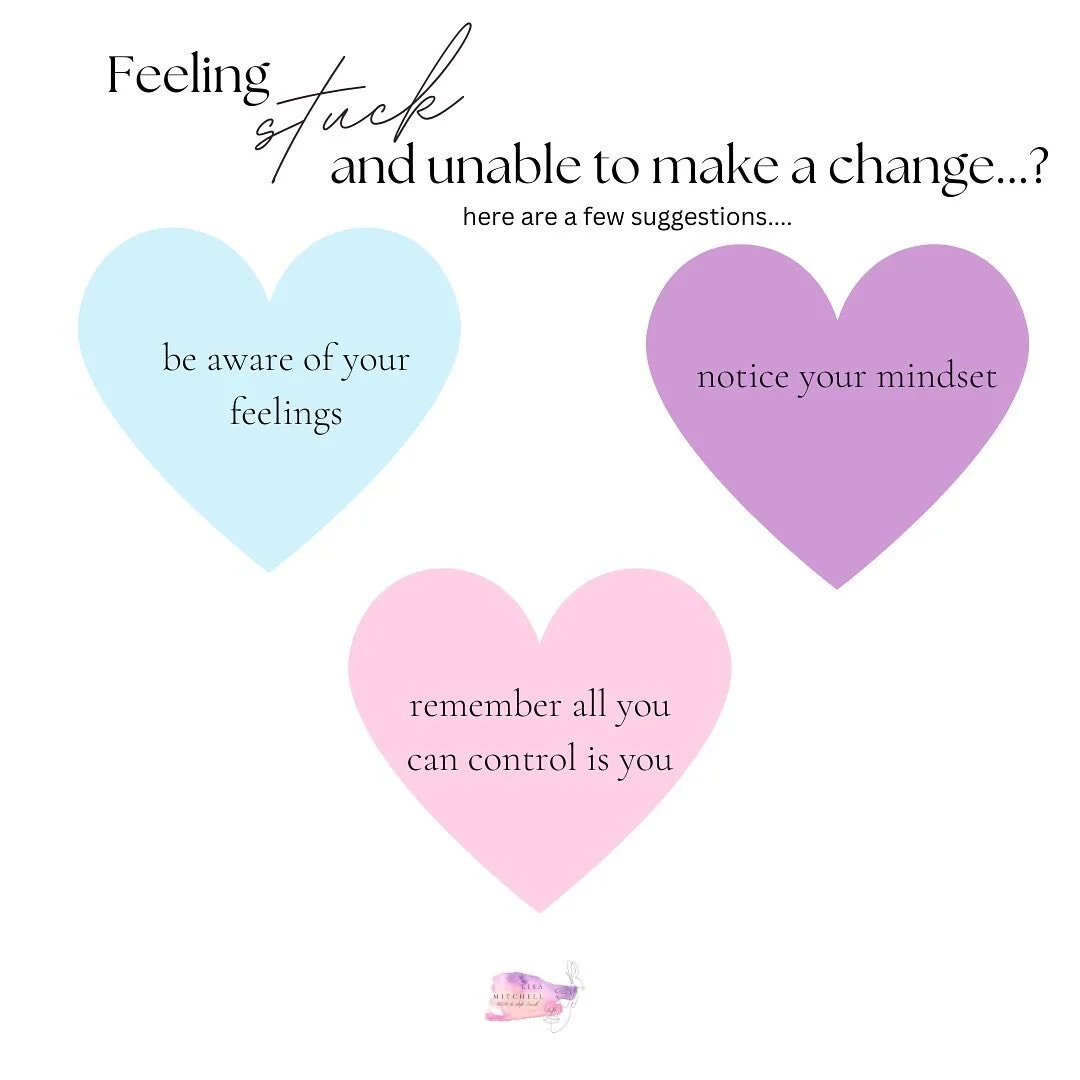 Feeling stuck and unable to change? 😖

Want to make a change but don&rsquo;t know how to take the first step? 🫣

How many days or weeks or even years have you dreamed of doing something different but you stay stuck in something familiar but not sat