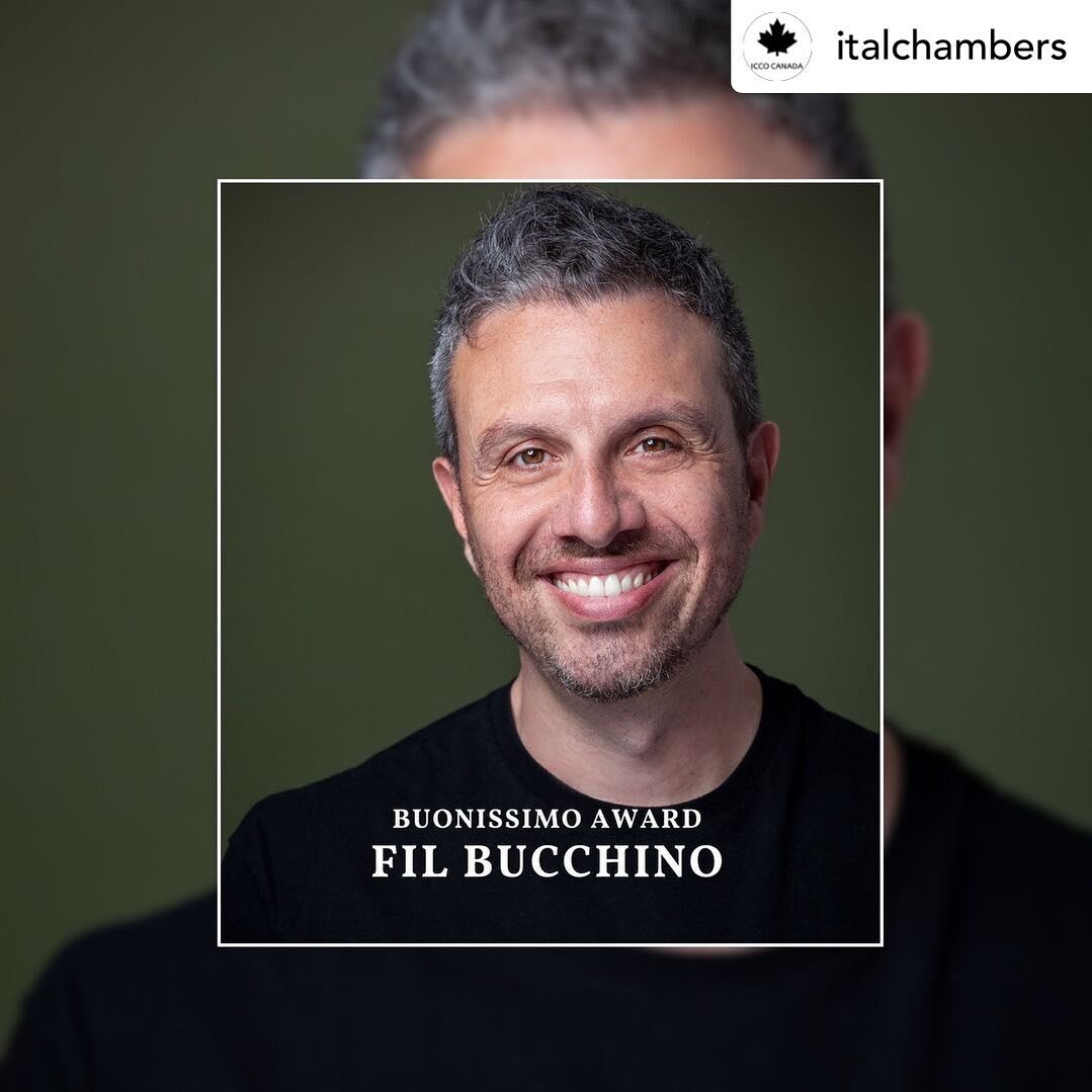 Profoundly thankful and humbled to have been selected for this award. 
Thank you @italchambers for this! 

The BUONISSIMO AWARD recognizes individuals or companies who promote Made in Italy, authenticity and uniqueness in the food and beverage indust