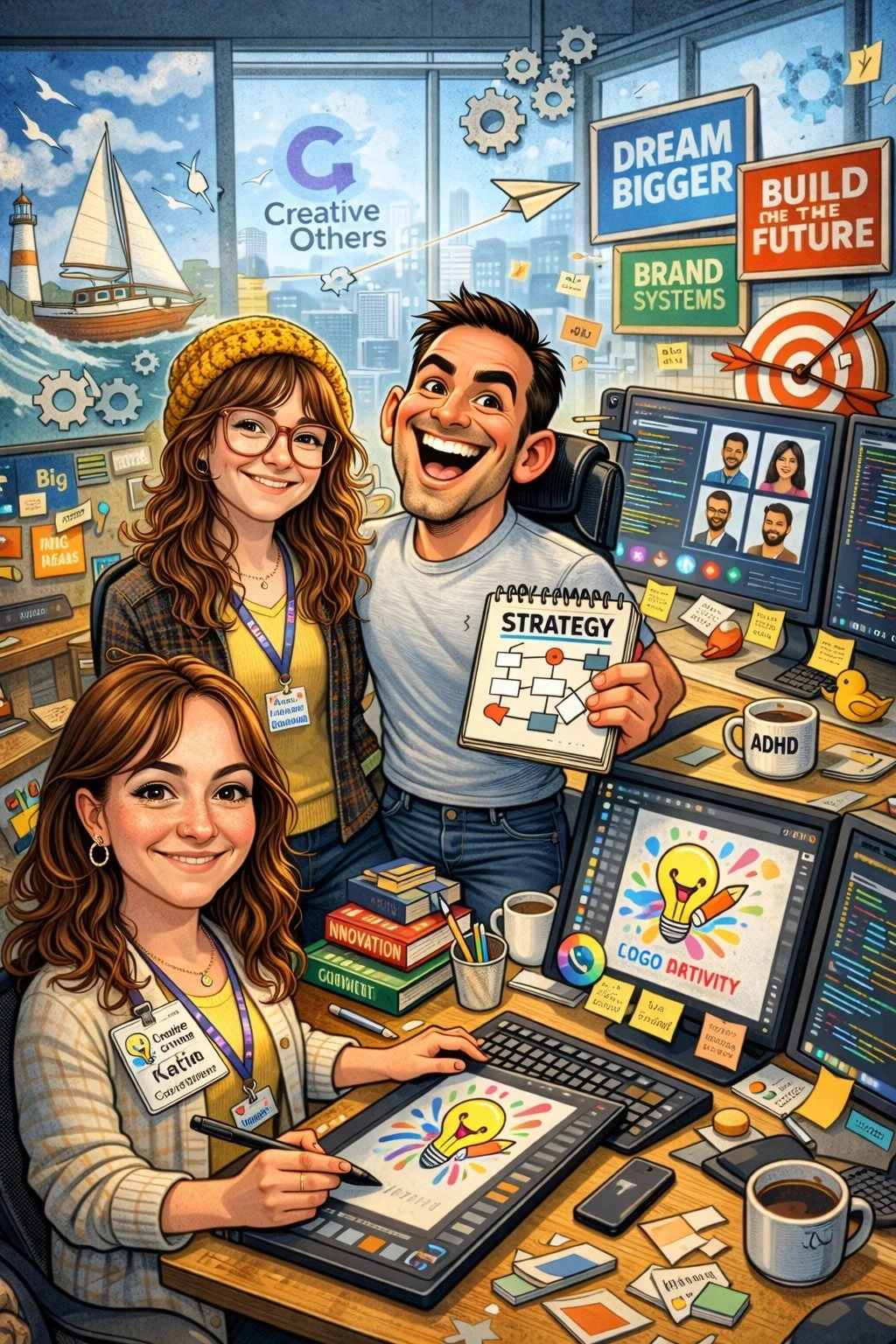 We played with @openai @chatgpt today to see what it though of us as a team.

You can check out the results on our latest blog post - https://creativeothers.co/blog-backend/meet-the-team-according-to-ai