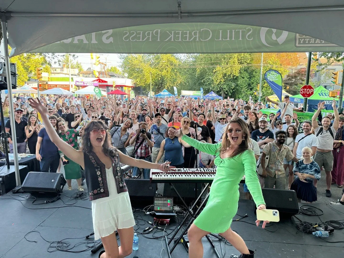 Recently our Creative Director @CreativeTroy took the mic as MC of the Balsam Stage at this year&rsquo;s Khatsahlano Street Party.

Over 150,000 people flooded West 4th to celebrate music, art, food, and connection. Troy spent 8 hours hyping up the c
